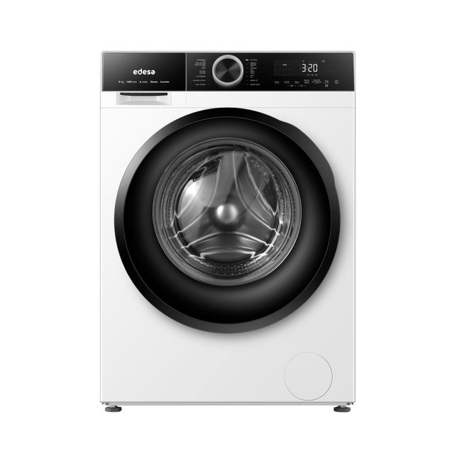 Lavadora EDESA EWF 8405 BLA carga frontal 8 Kg 1400 rpm 18 programas clase A blanco