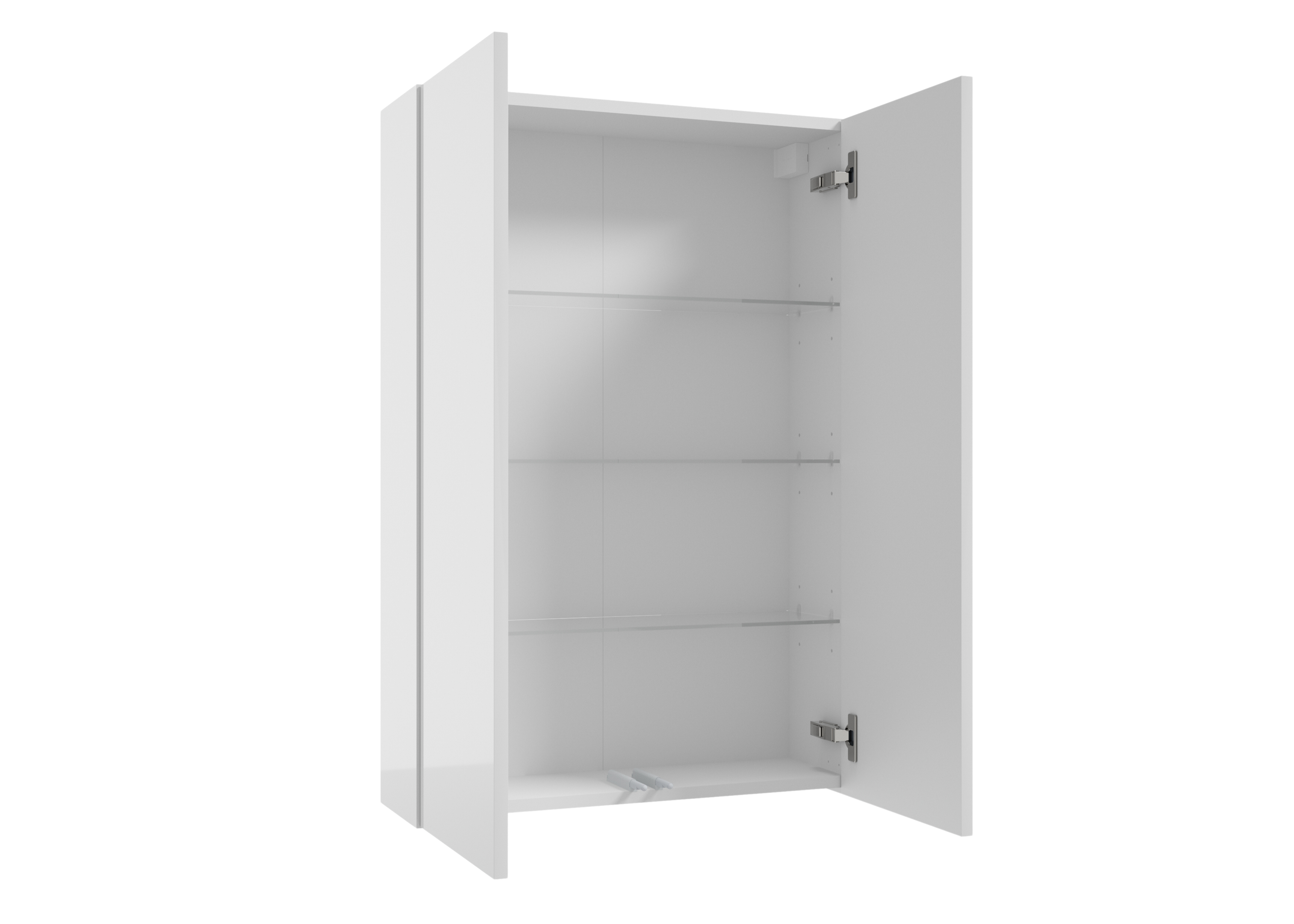 Szafka łazienkowa wisząca Duo 60/20/90cm 3 półki Defra - 2