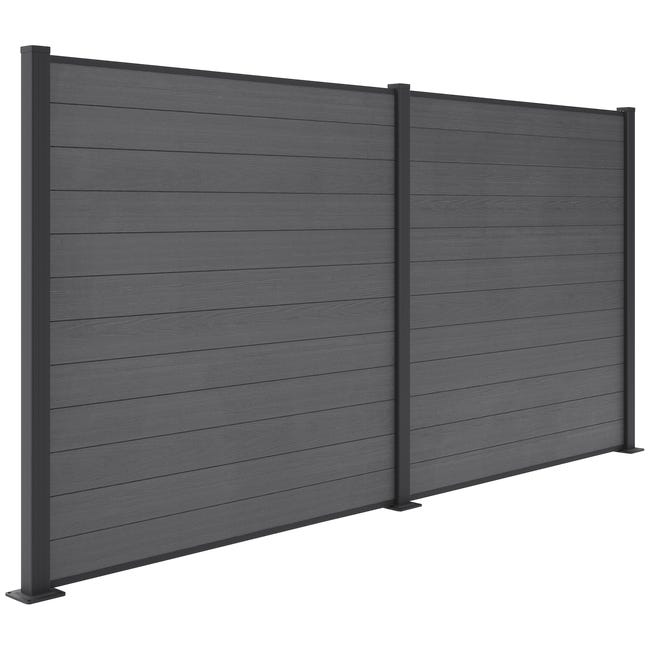 PANEL EVOTECH FENCE 180X180 GREY KETER 75239316