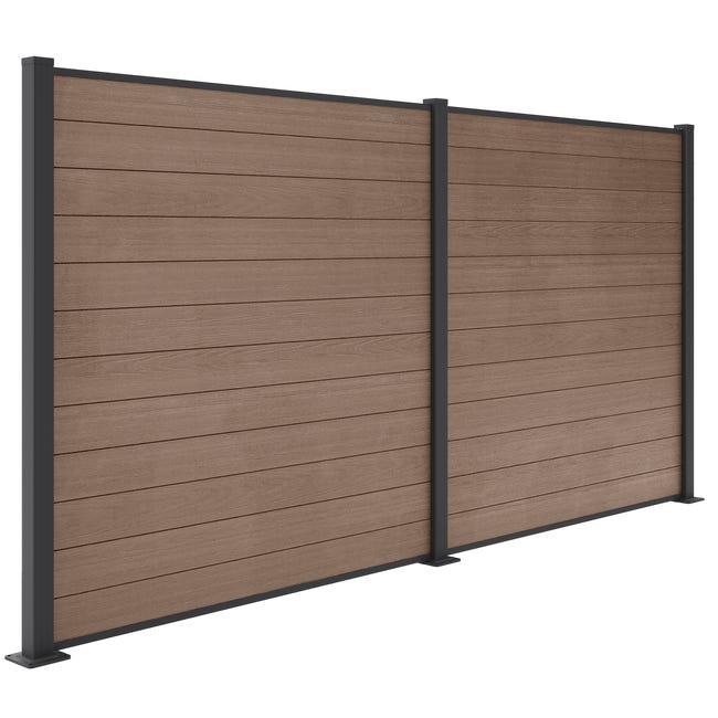 PANEL EVOTECH FENCE 180X180 BROWN KETER 75239273