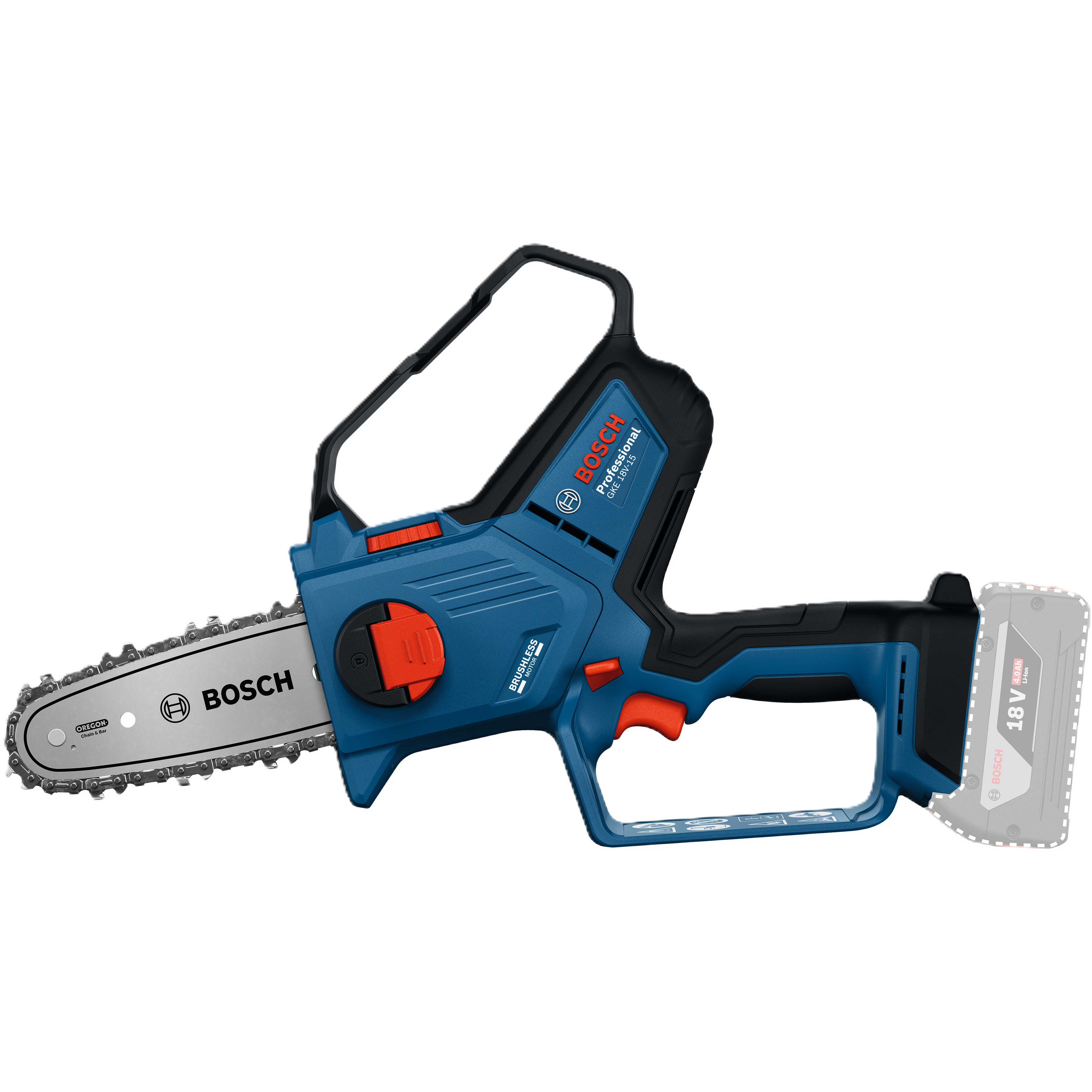 Piła łańcuchowa akumulatorowa Bosch Pro GKE 18V-15