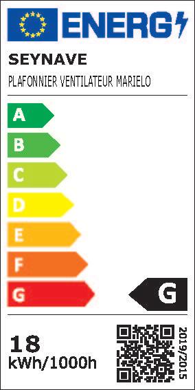 Ventilateur de plafond MARIELO  - 6