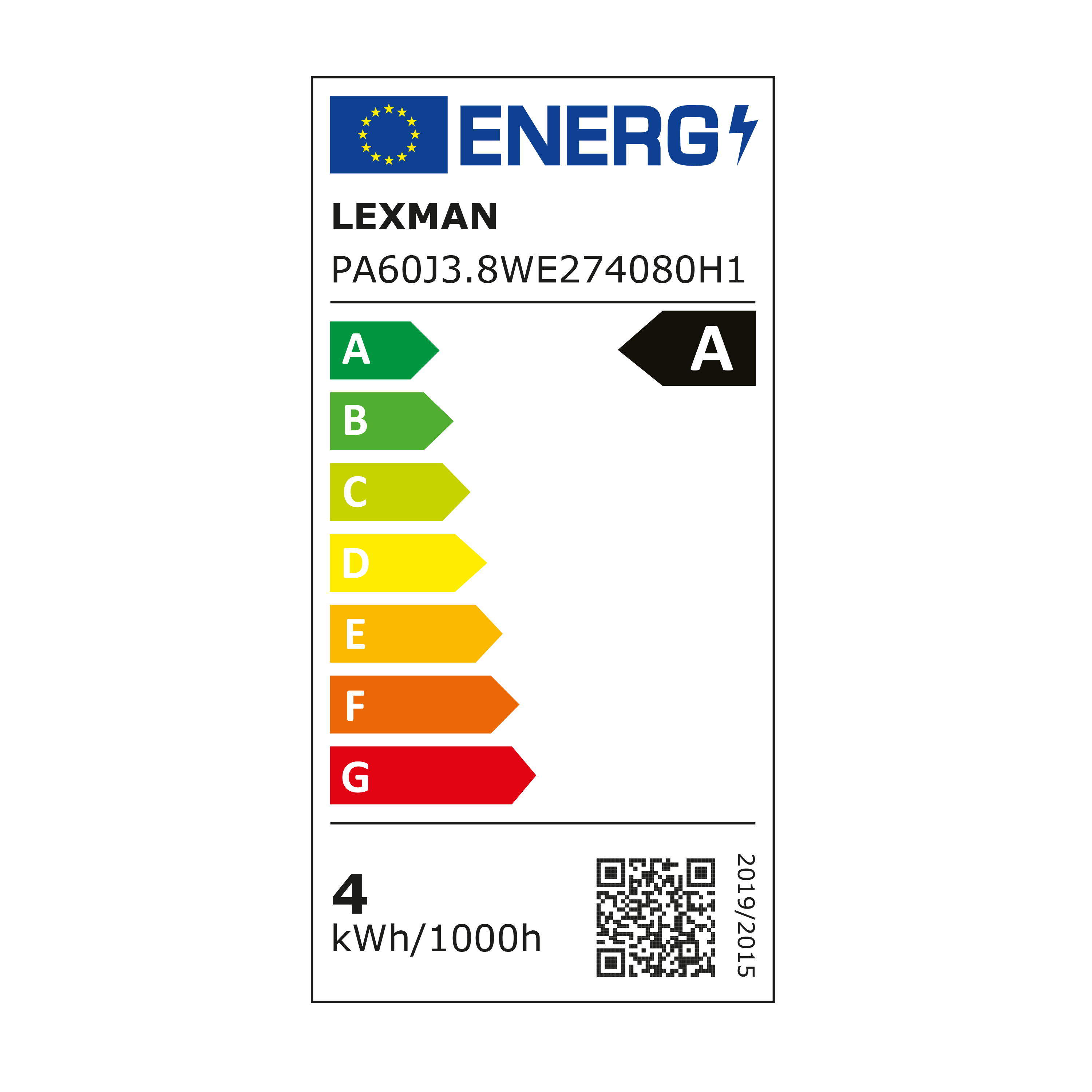 Żarówka LED E27 3.8 W 806 lm Neutralna biel Lexman Klasa A - 5