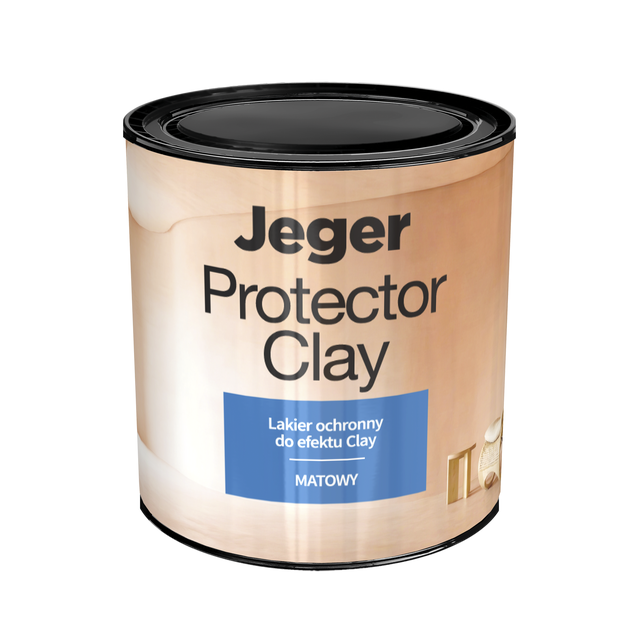 Lakier ochronny do efektu Clay Protector 0.5 l matowy Jeger