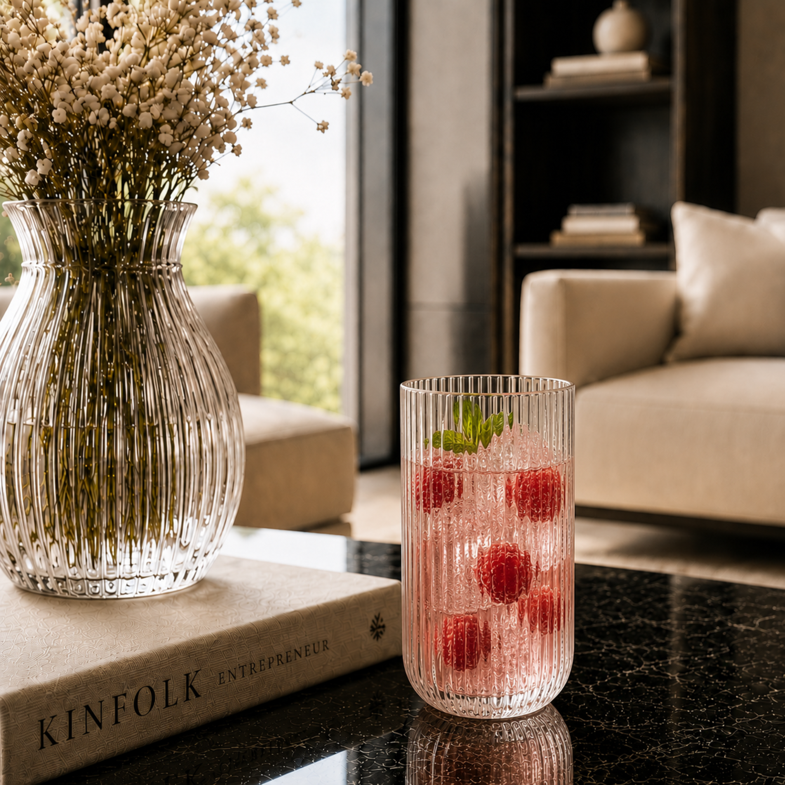 Szklanka do napojów wody soku Selena 430 ml Altom Design - 8