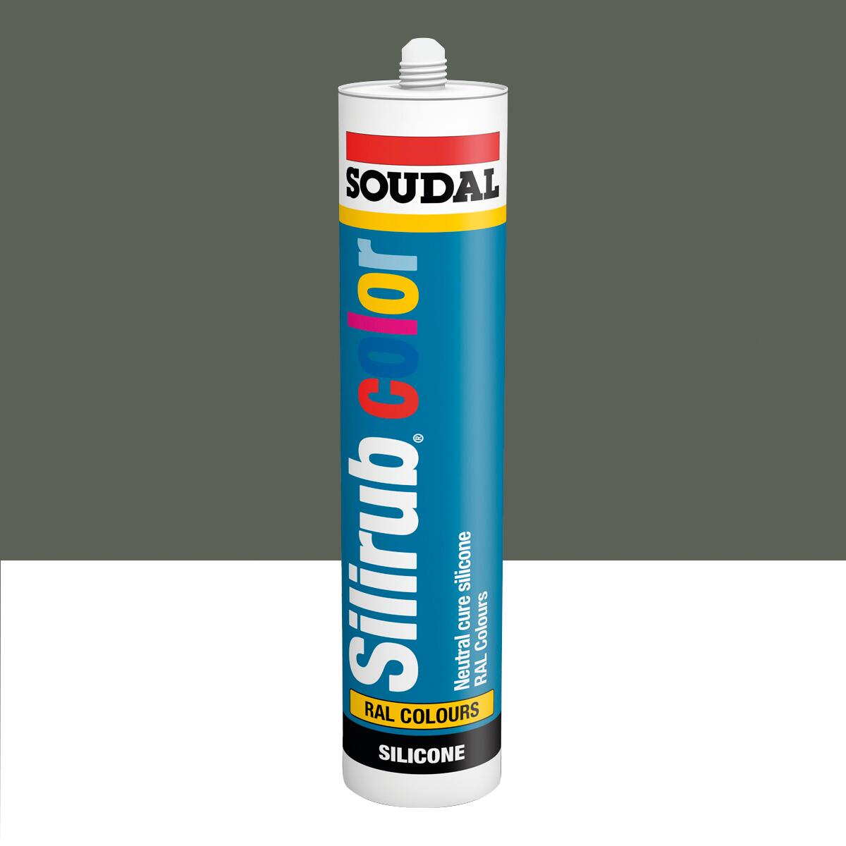 Silicone Sigillante SOUDAL Multiuso Colorato RAL 7039 Grigio Quarzo 300 silicone-sigillante-soudal-multiuso-colorato-ral-7039-grigio-quarzo-300