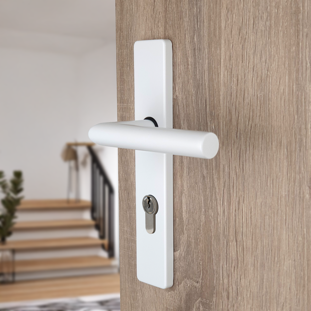 Poignée De Porte De Balcon KOTARBAU – Alu Blanc, élégante Et Costaude