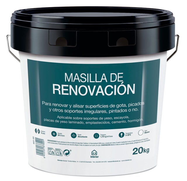 MASILLA EN PASTA AL USO RENOVACIÓN BEISSIER 20KG