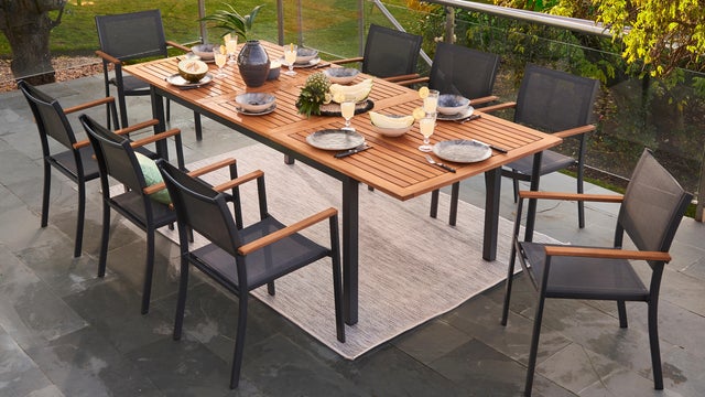 Sillas exterior con reposabrazos