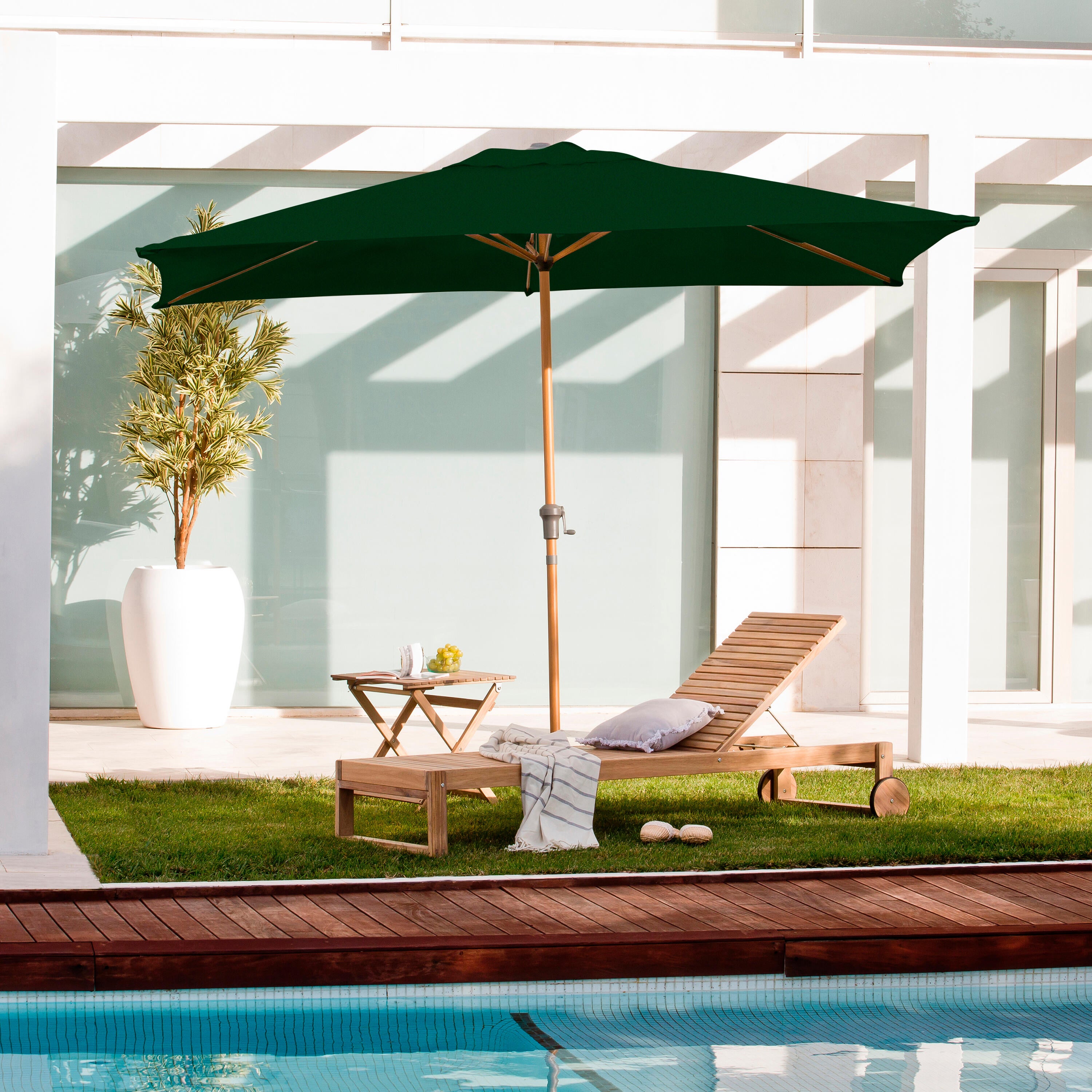 Chapéu de sol NATERIAL AGORA VERDE 200X290CM - 4