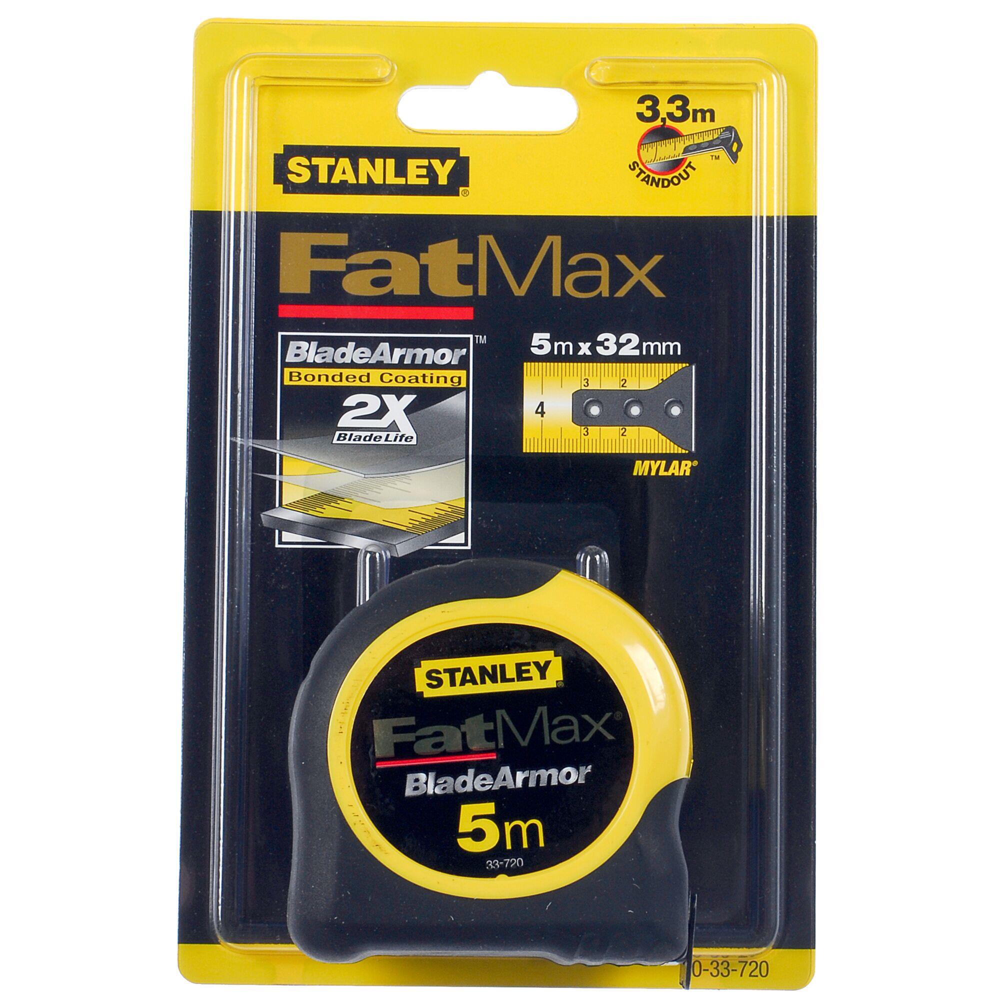 Mètre ruban 5 m STANLEY FATMAX - 10