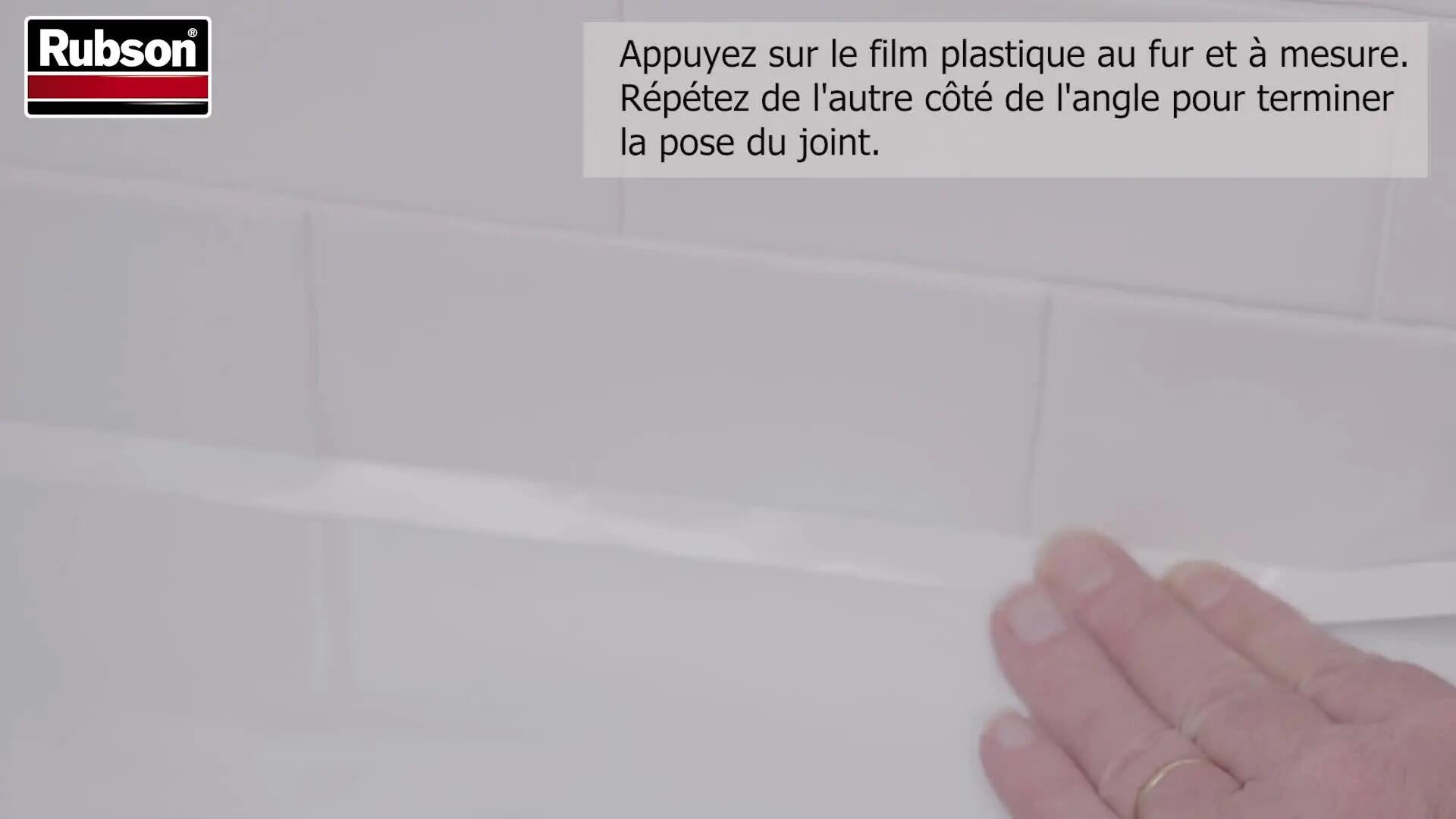 Accessoire d'étanchéité RUBSON Joint prêt à poser 12 mmx3,5m, blanc - 8