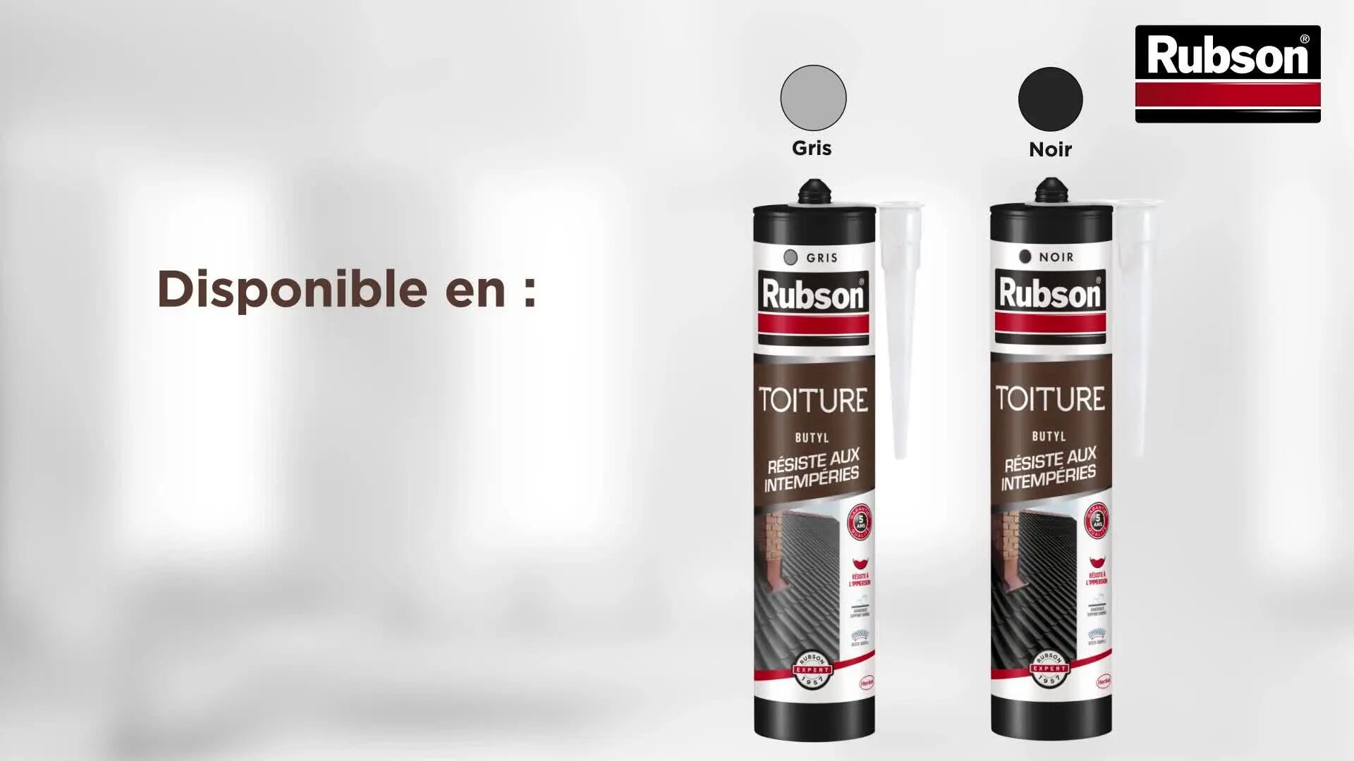 Mastic d'étanchéité Toitures RUBSON gris 280ml - 5