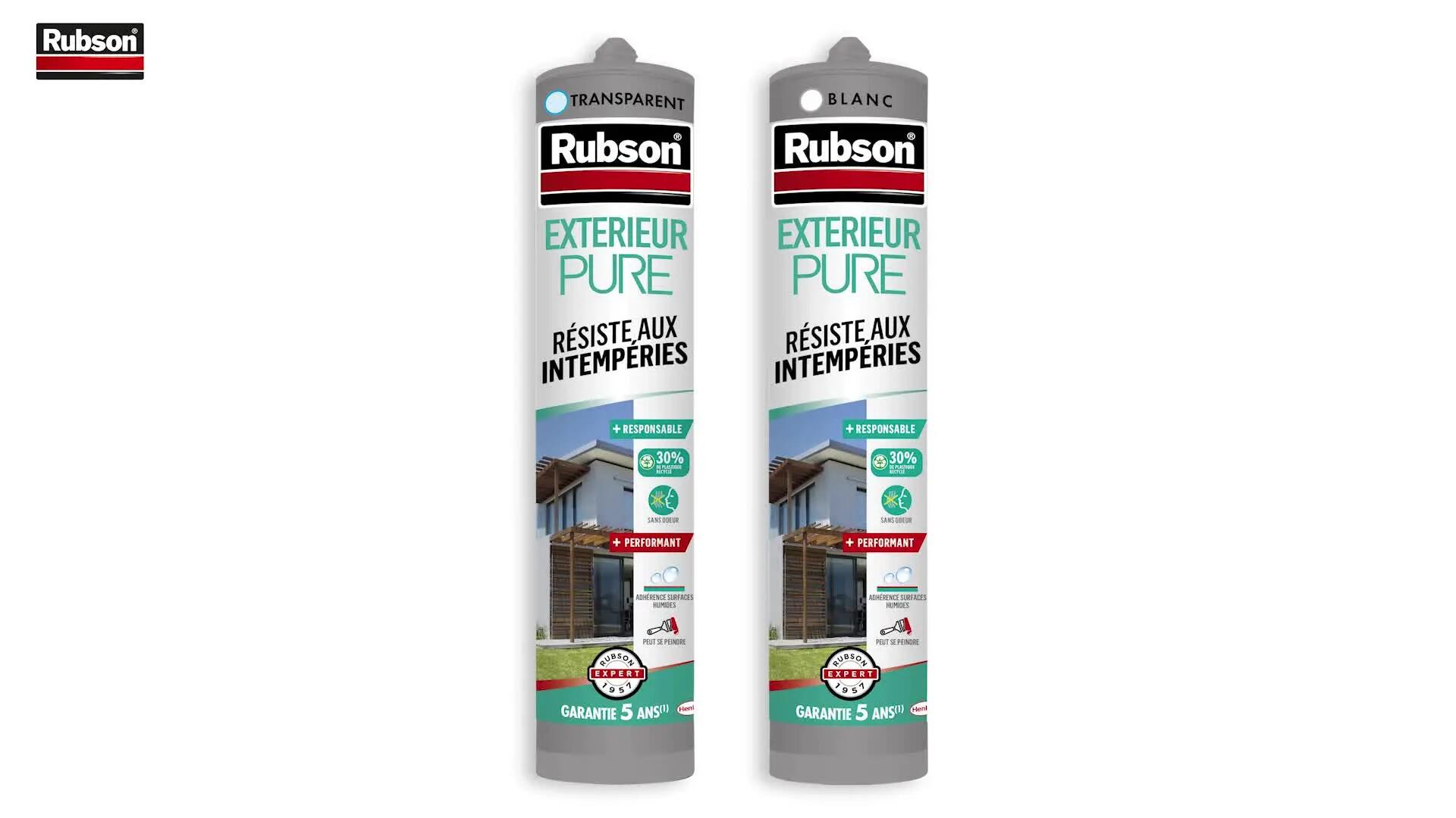 Mastic d'étanchéité Sanitaire pure RUBSON blanc 280ml - 5