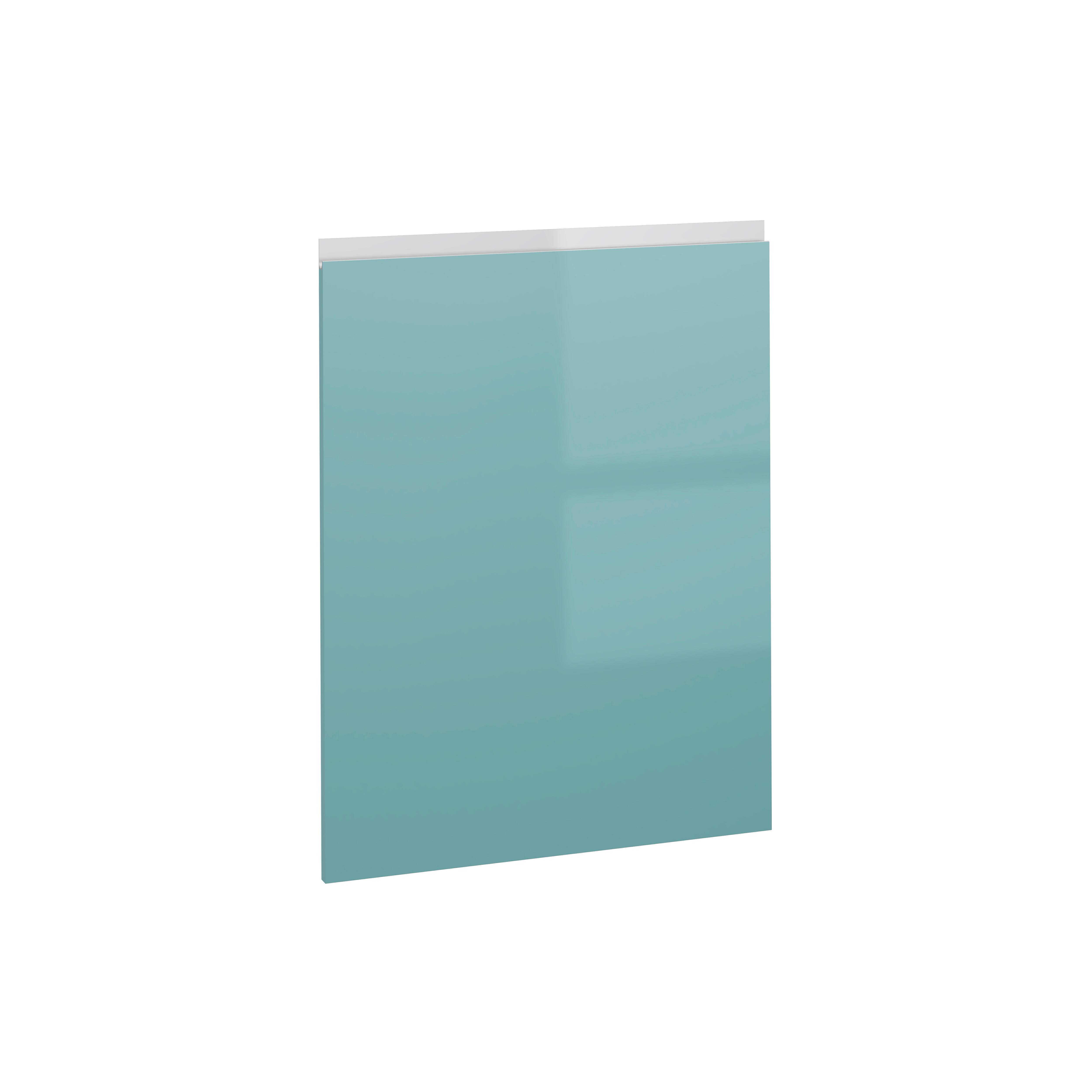 PUERTA PARA MUEBLE DE COCINA ALICANTE AGUAMARINA BRILLO PET IZQUIERDA 80X60CM - 11