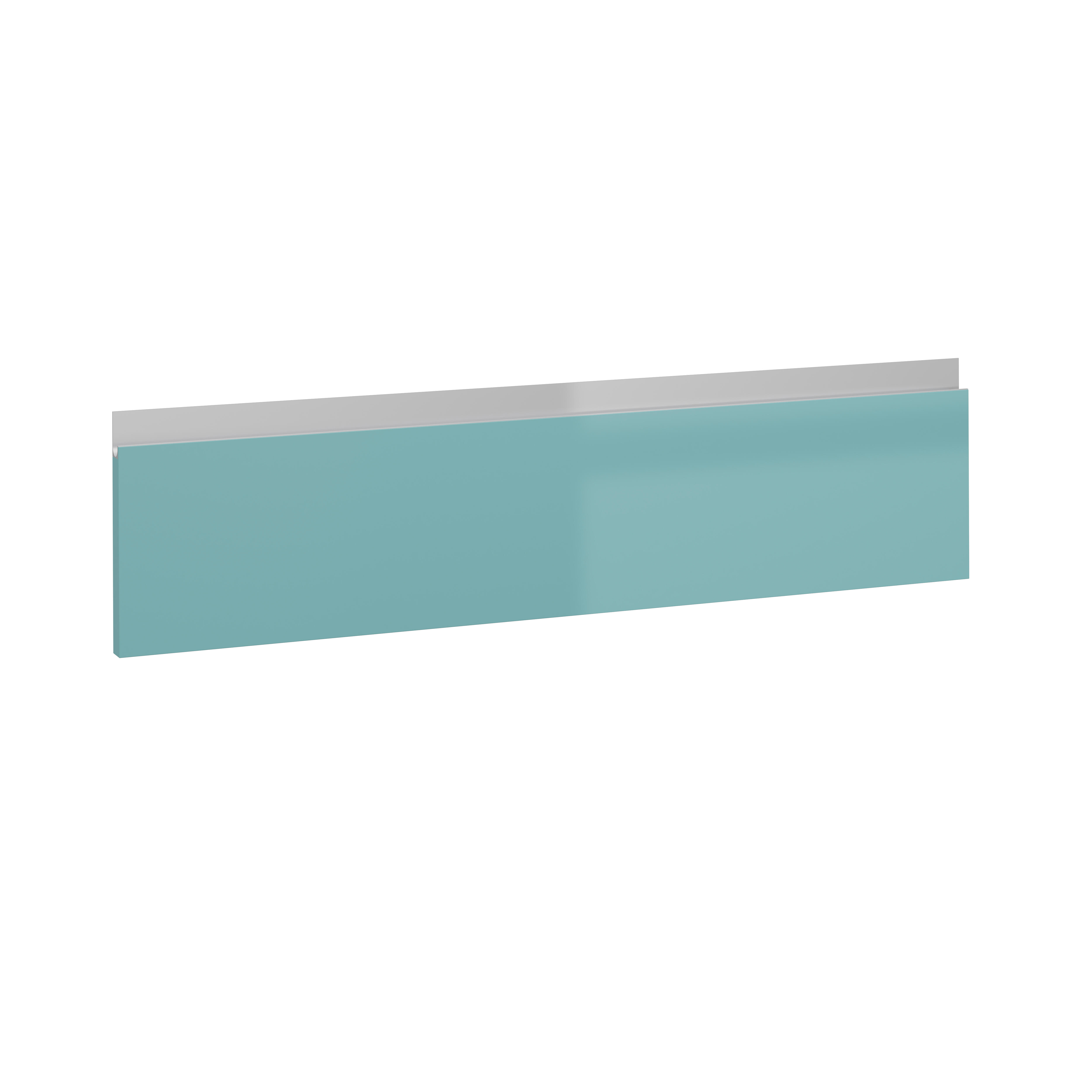 FRENTE CAJÓN PARA MUEBLE DE COCINA ALICANTE AGUAMARINA BRILLO PET 20X80CM - 11