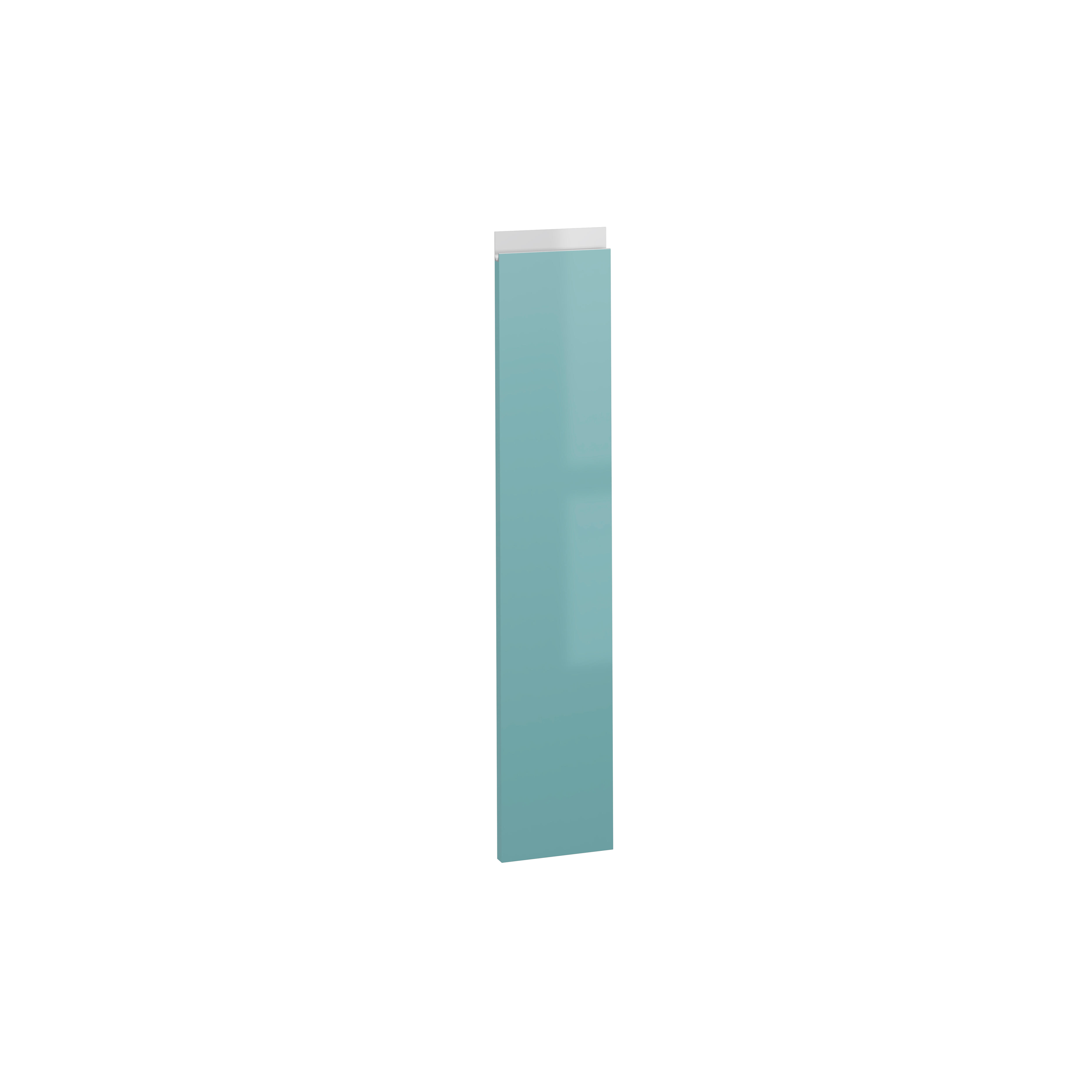 PUERTA PARA MUEBLE DE COCINA ALICANTE AGUAMARINA BRILLO PET IZQUIERDA 80X15CM - 11