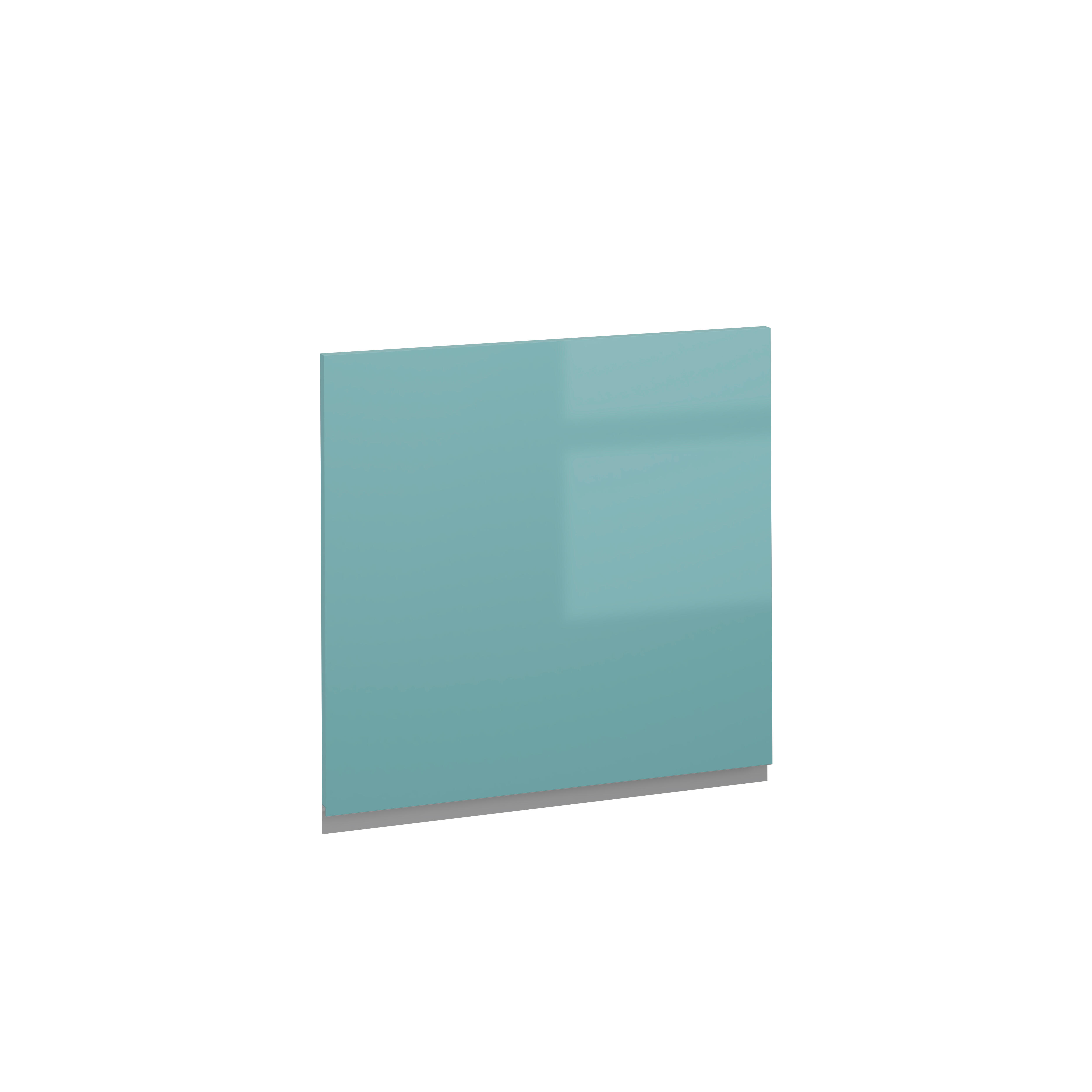 PUERTA PARA MUEBLE DE COCINA ALICANTE AGUAMARINA BRILLO PET IZQUIERDA 60X60CM - 11