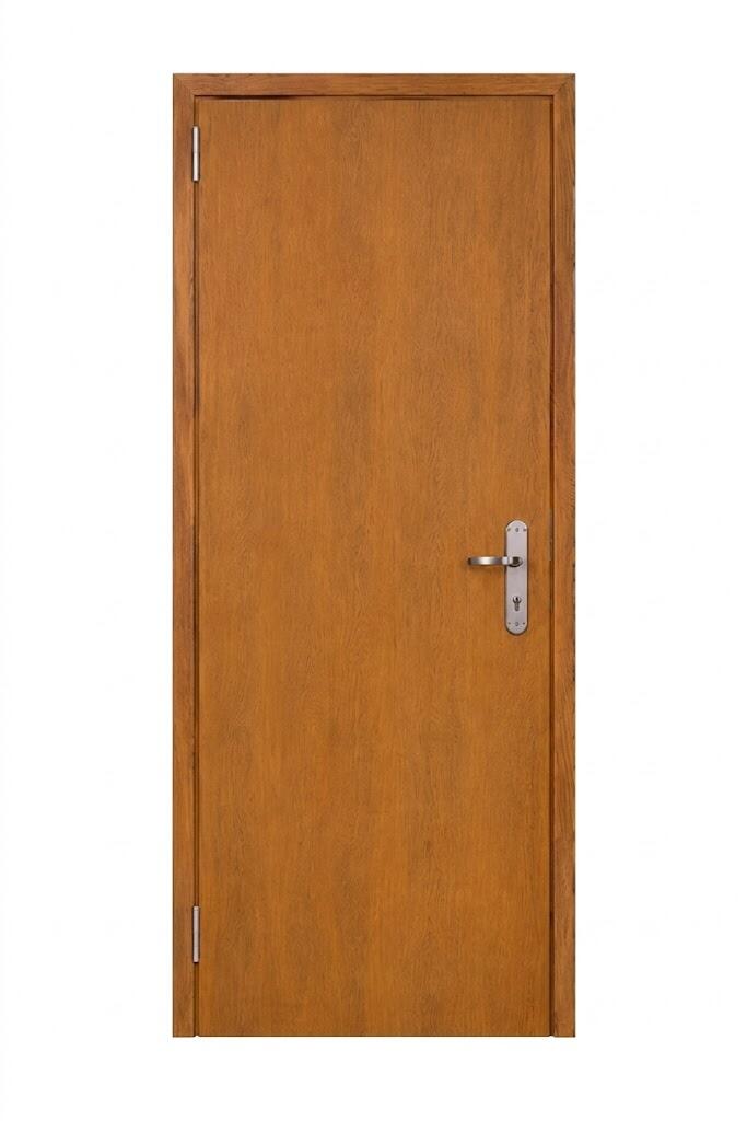 PUERTA ENTRADA RESIDENCIAL VT5 ROBLE 91 CM DERECHA - 2