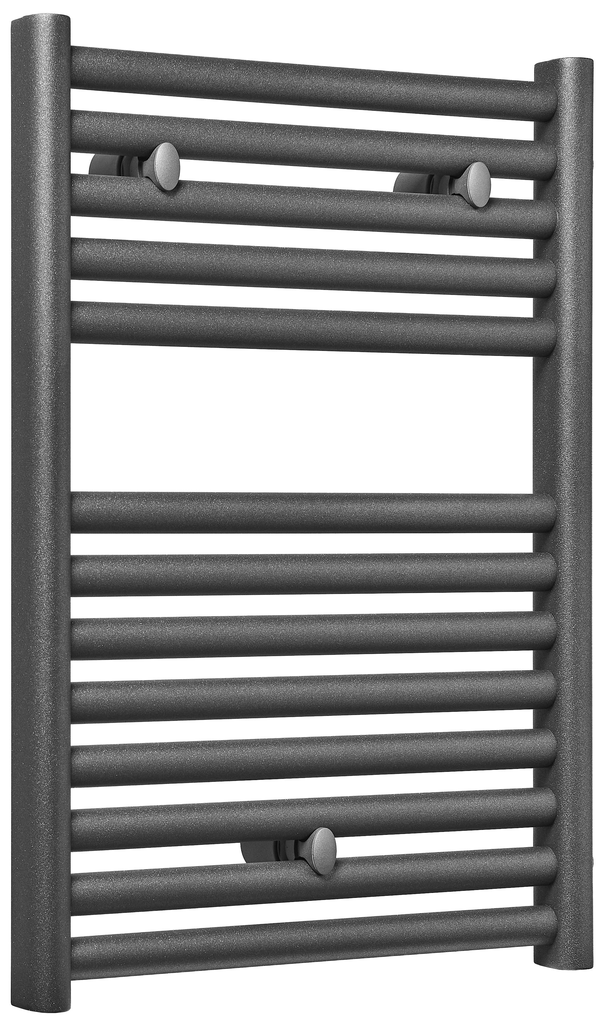 Grzejnik ARES 45x64.8 cm Grafit D/B 312W Roz 50/42cm 10 Bar LUXRAD