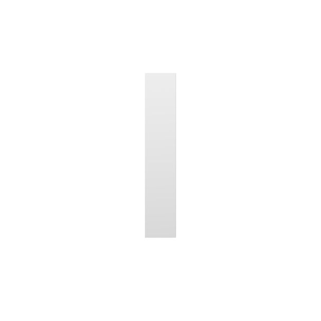 PUERTA PARA MUEBLE DE COCINA LANZAROTE BLANCO MATE PET 80X15CM