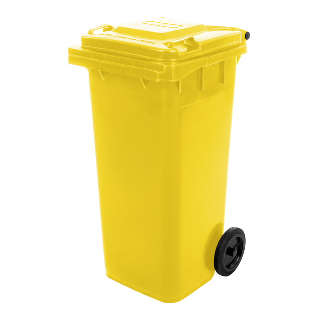 Pojemnik na odpady 240 L żółty