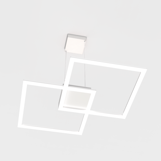 Lampadario LED design Kira bianco 4900 lumen