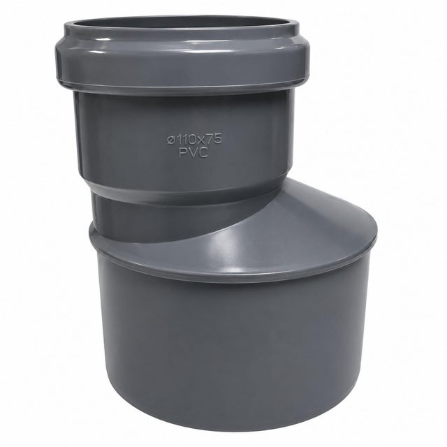 Aumento exterior de PVC D75XD90MM