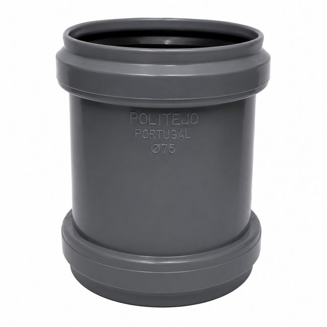 União simples de PVC 110MM