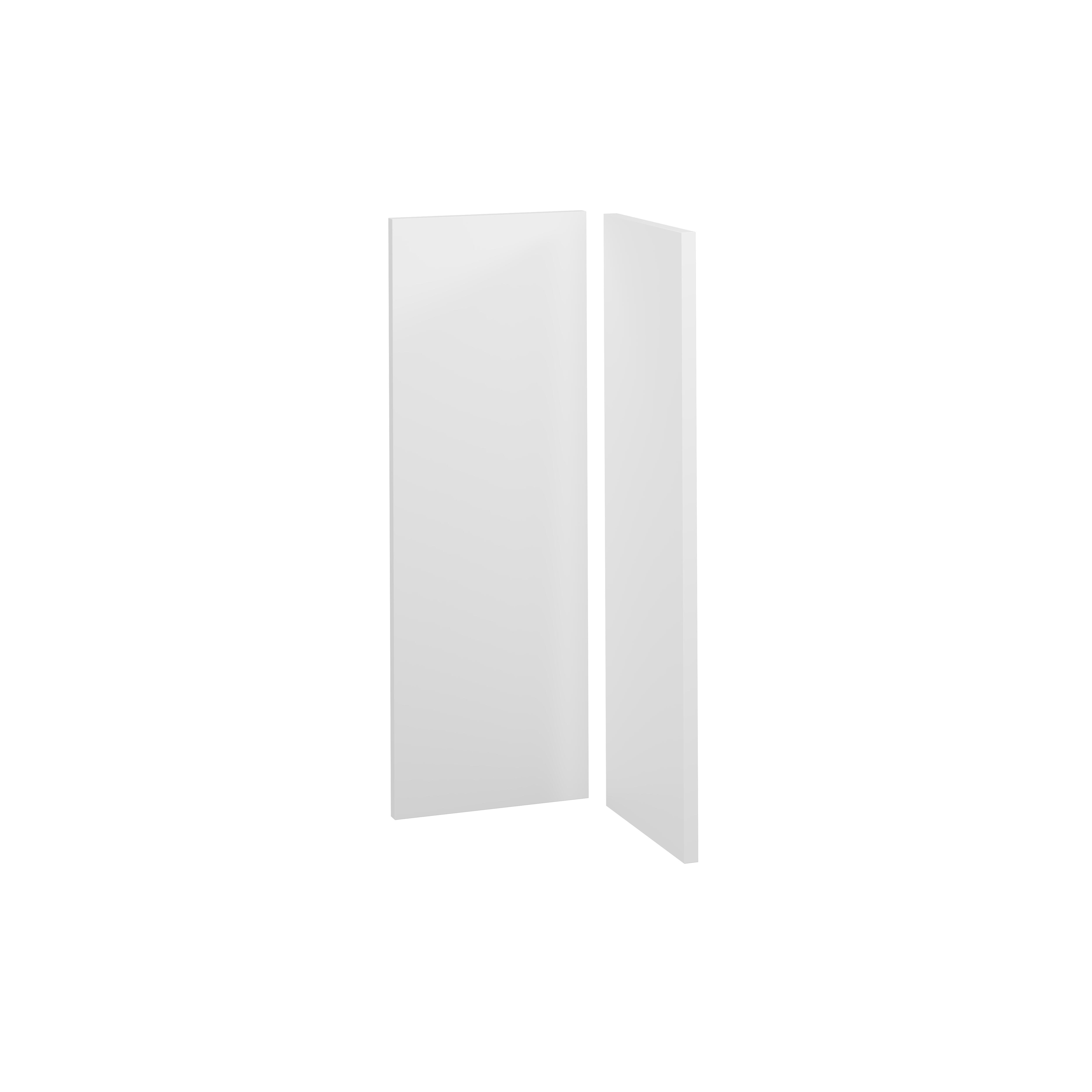 KIT 2 PUERTAS PARA MUEBLE DE COCINA LANZAROTE BLANCO MATE PET 80X30/80X28CM - 3