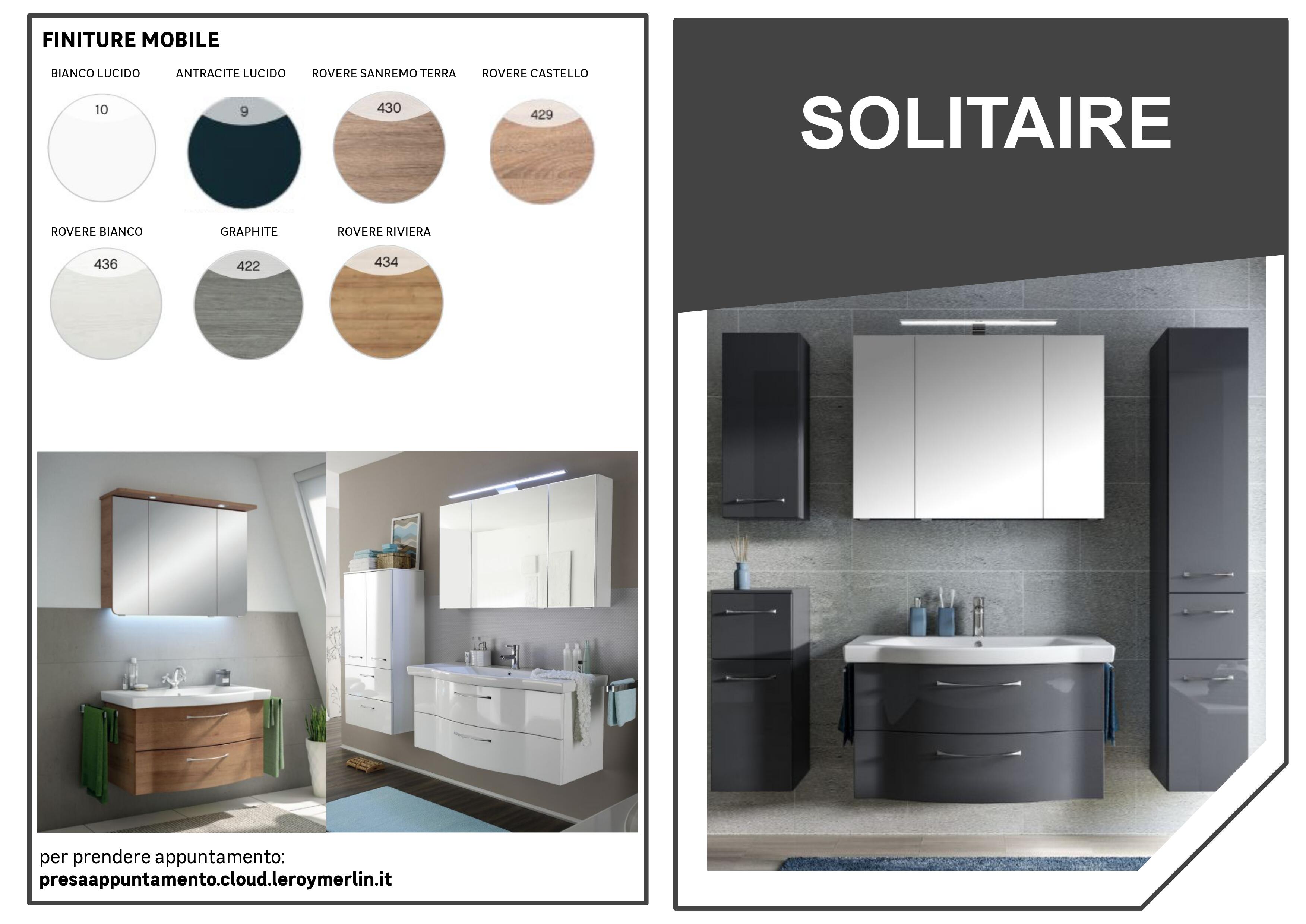 Lavabo d'appoggio rettangolare L 97 x H 6 x P 52 cm in ceramica bianco lucido - 2