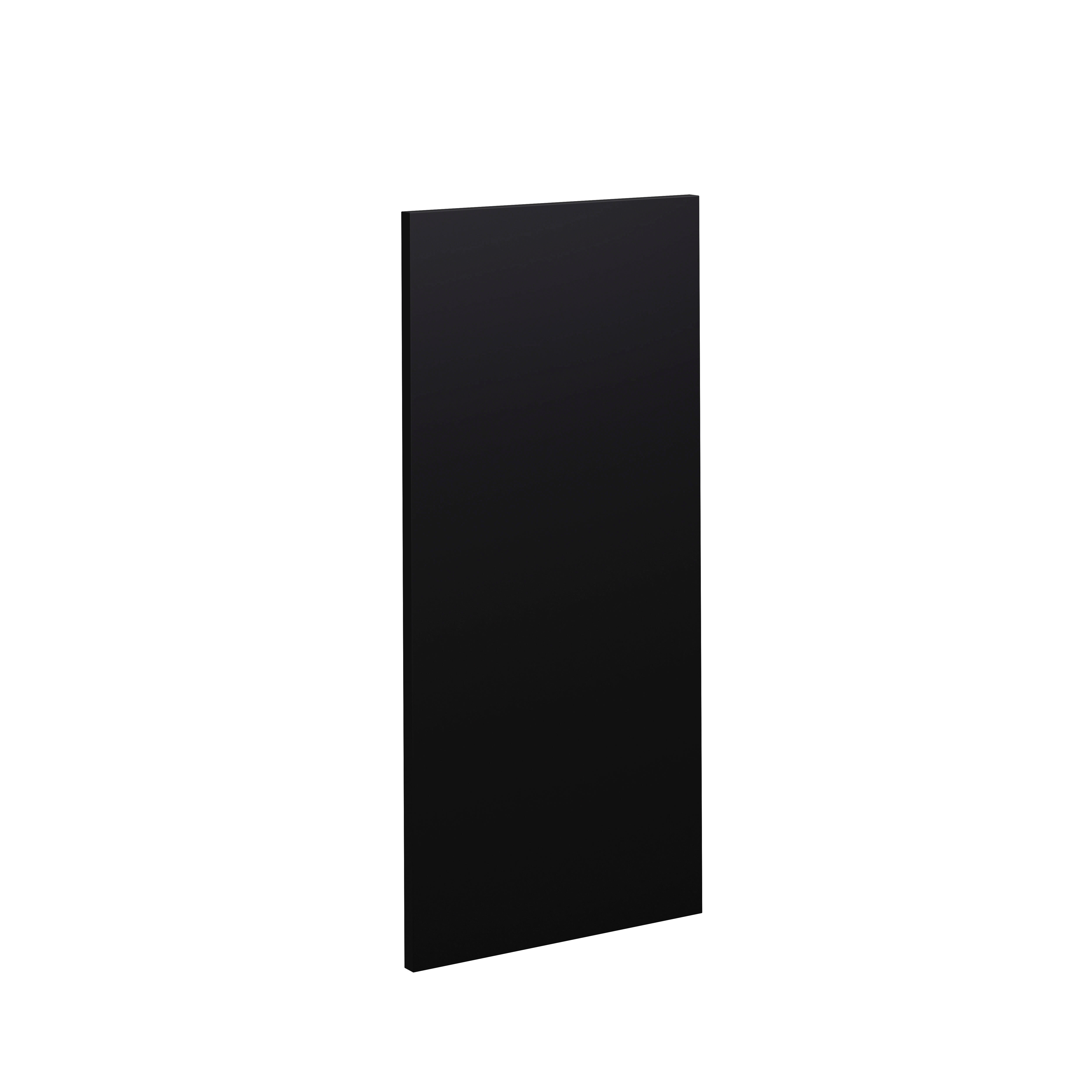 COSTADO PARA MUEBLE DE COCINA SEGOVIA NEGRO MATE PET 80X37CM - 2