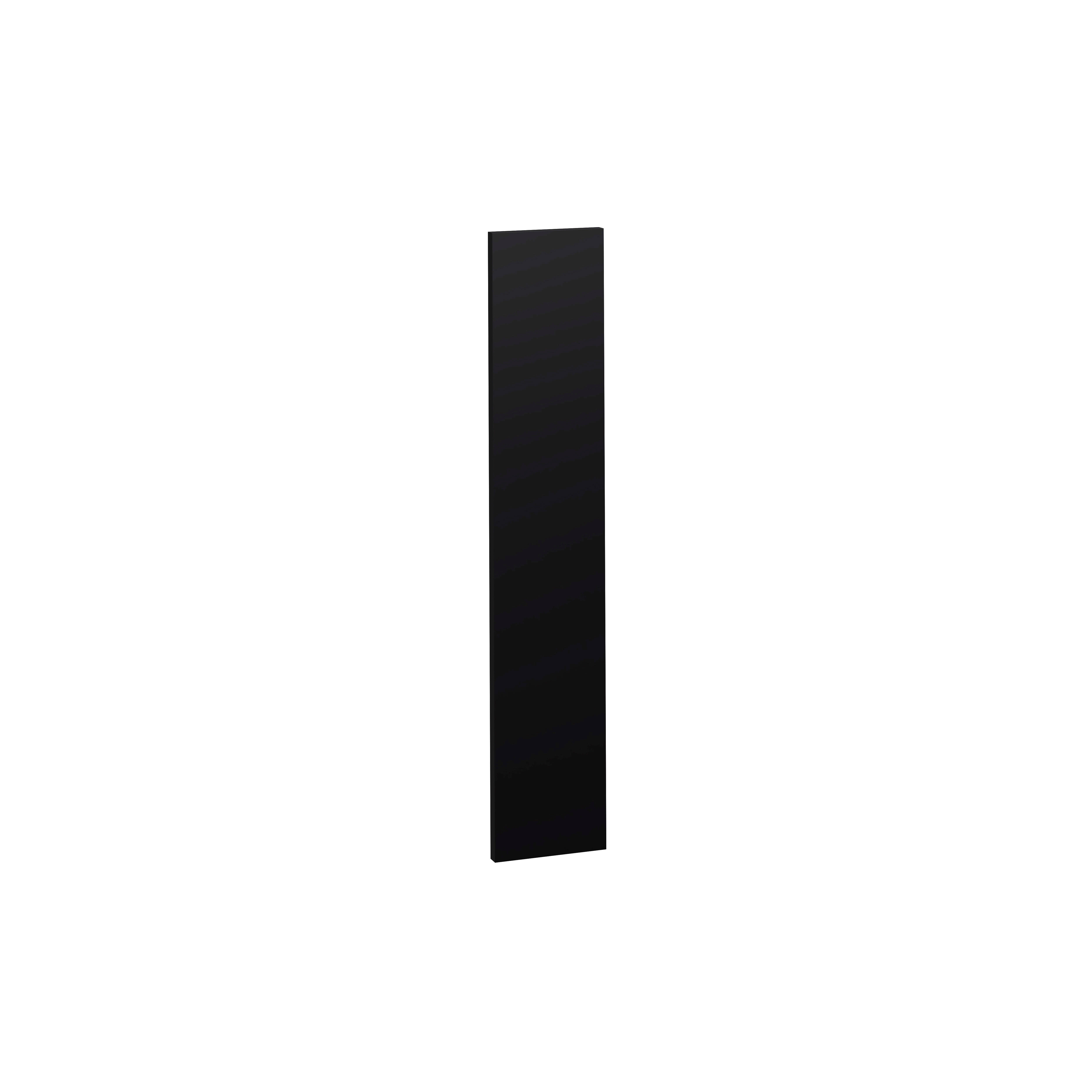 PUERTA PARA MUEBLE DE COCINA SEGOVIA NEGRO MATE PET 80X15CM - 2