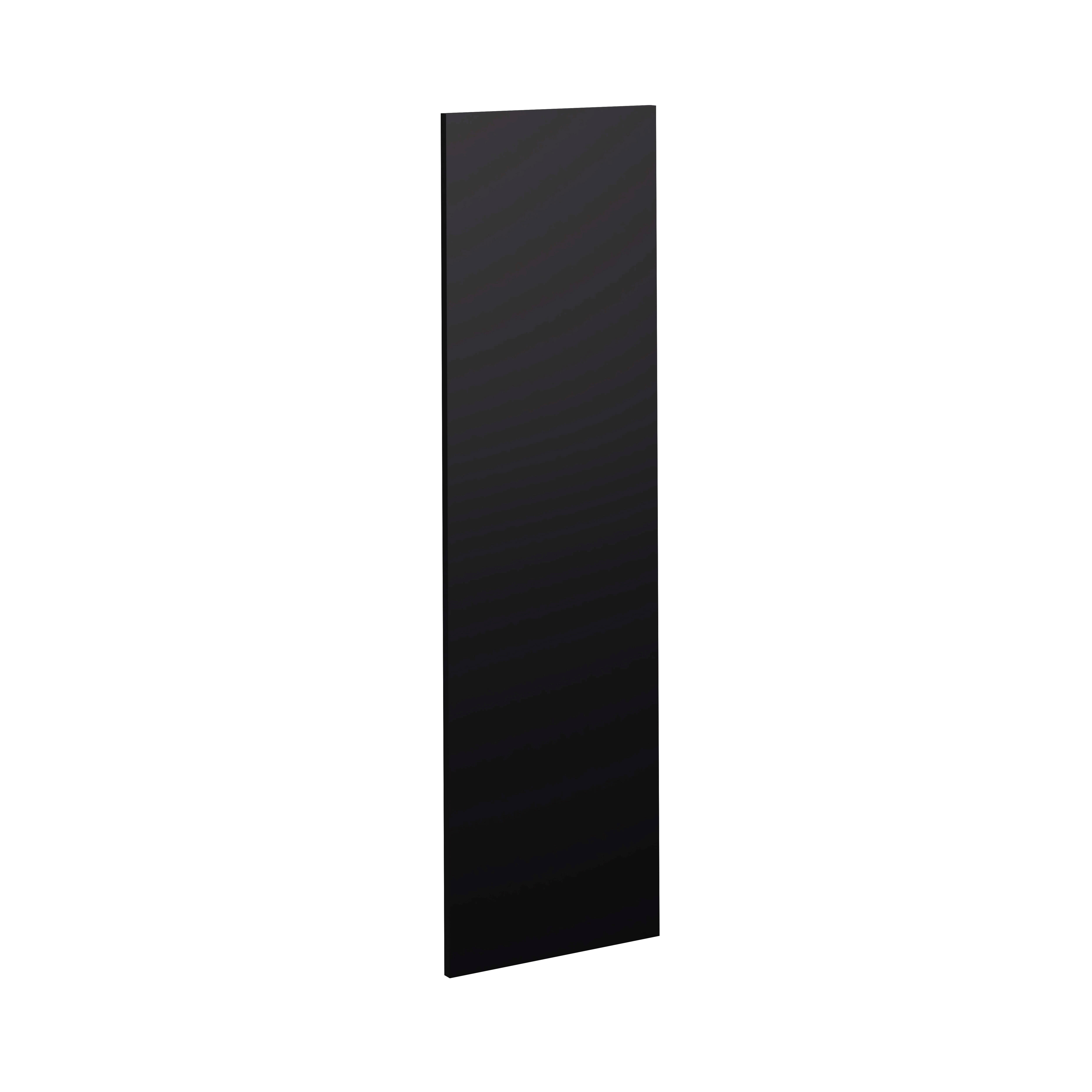 PUERTA PARA MUEBLE DE COCINA SEGOVIA NEGRO MATE PET 140X40CM - 2