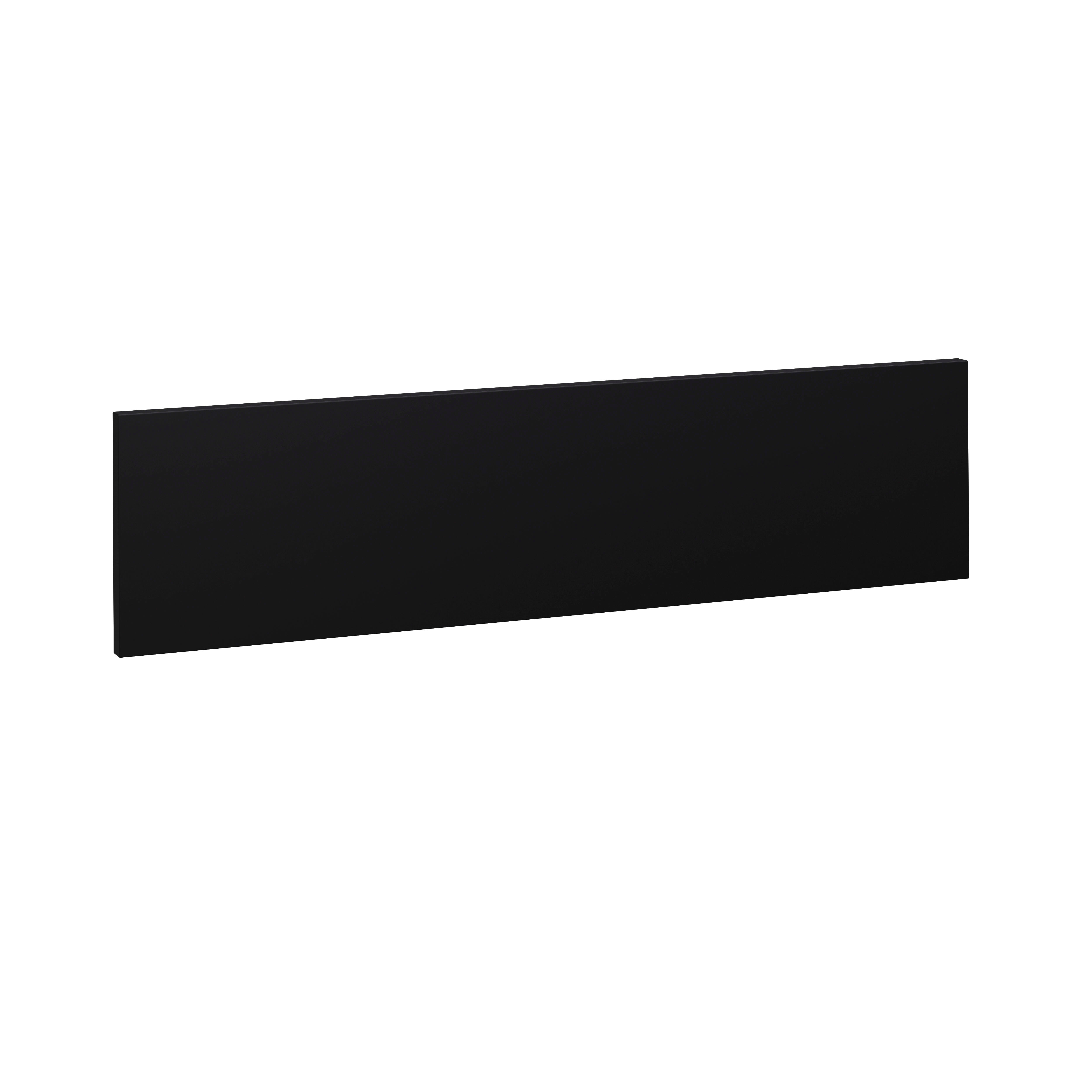 FRENTE CAJÓN PARA MUEBLE DE COCINA SEGOVIA NEGRO MATE PET 20X80CM - 2