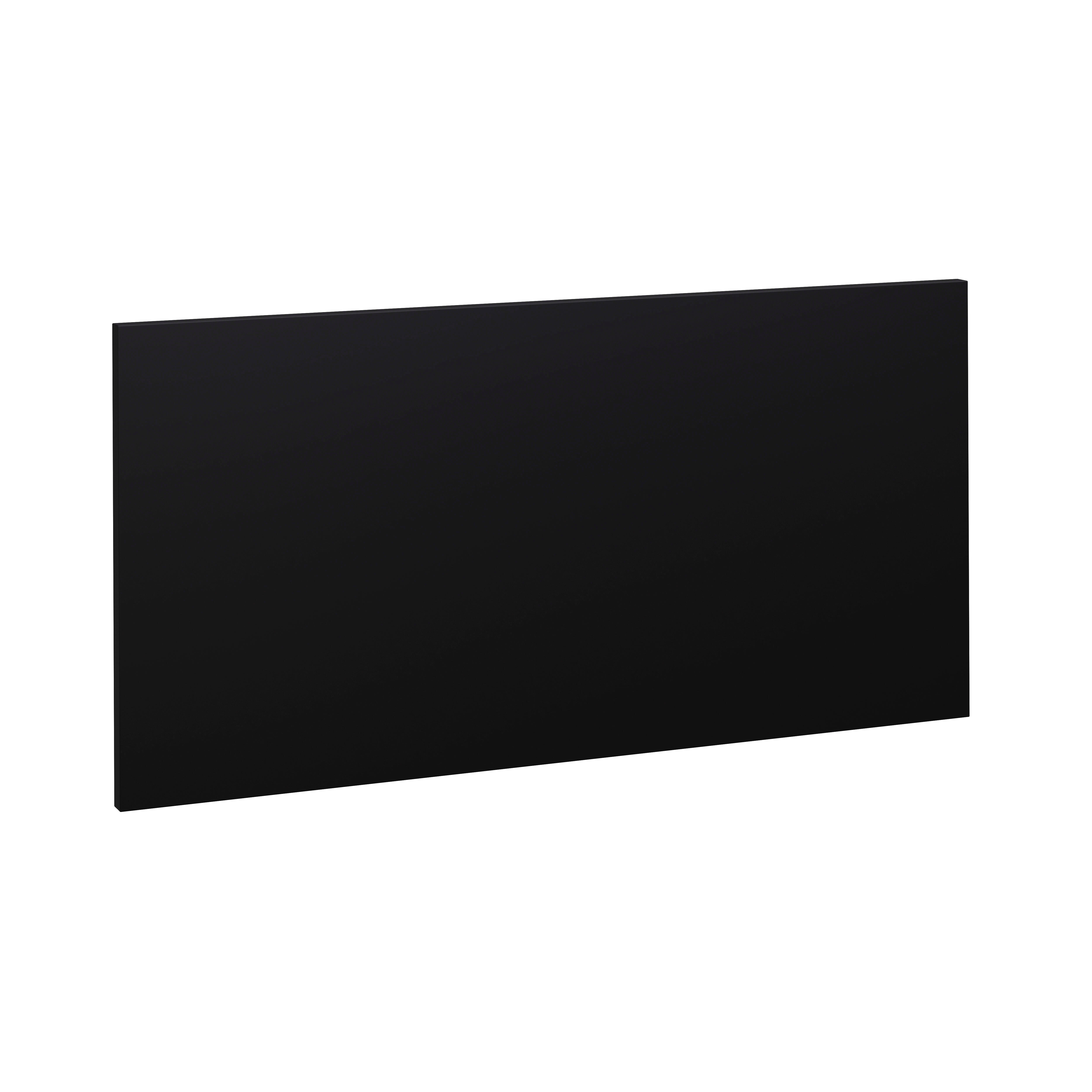 FRENTE CAJÓN PARA MUEBLE DE COCINA SEGOVIA NEGRO MATE PET 40X80CM - 2