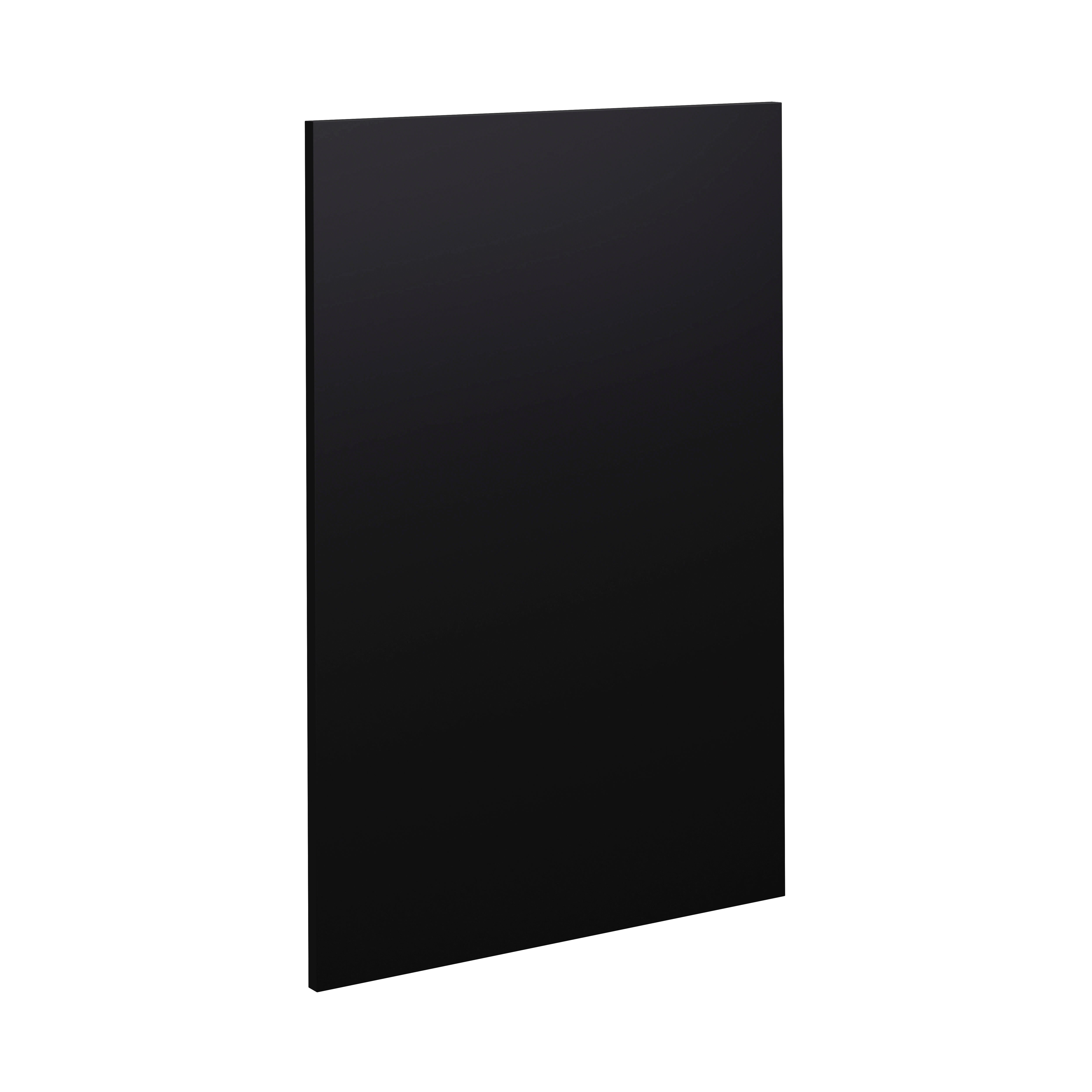 COSTADO PARA MUEBLE DE COCINA SEGOVIA NEGRO MATE PET 90X60CM - 2
