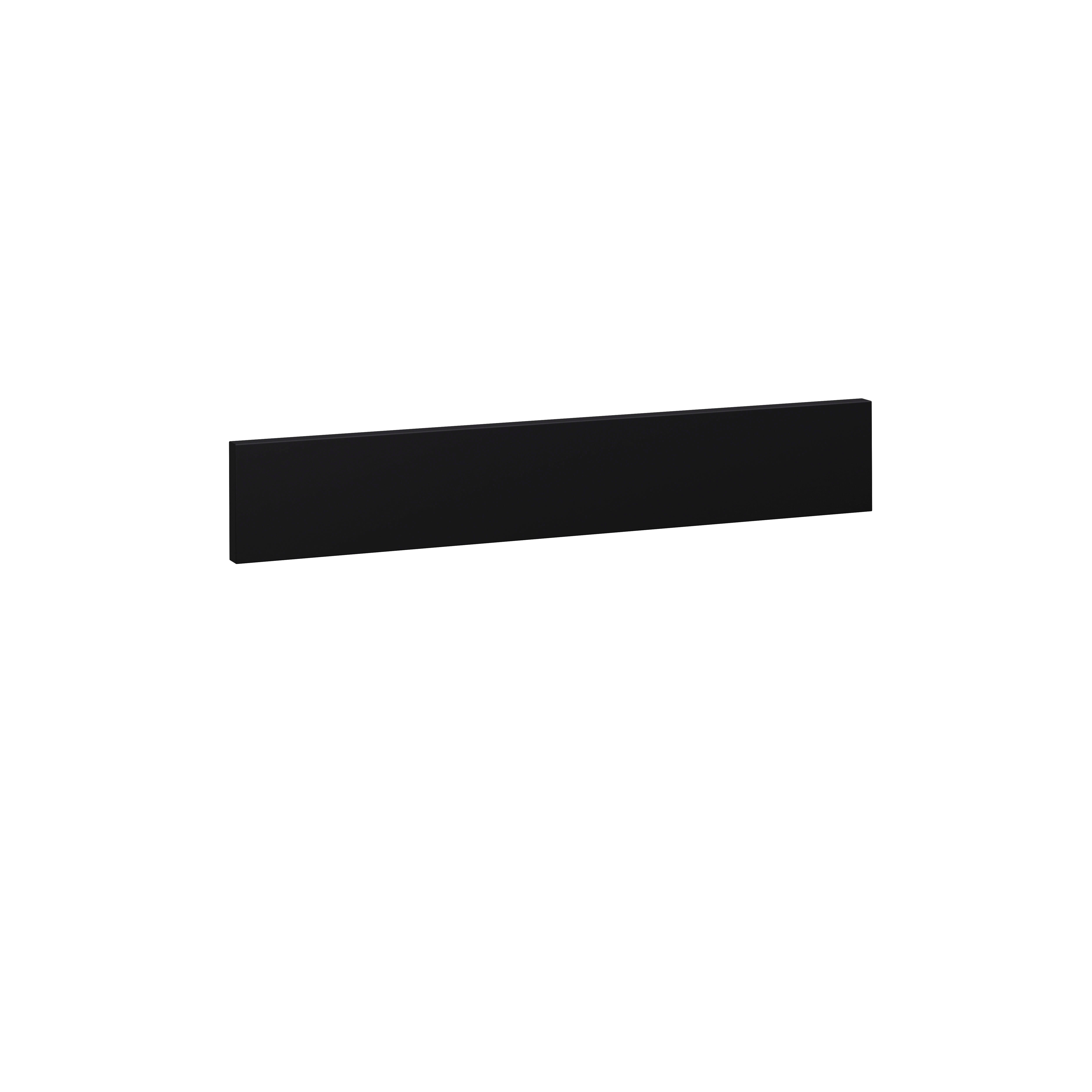 REGLETA PARA MUEBLE DE COCINA SEGOVIA NEGRO MATE PET 10X60CM - 2
