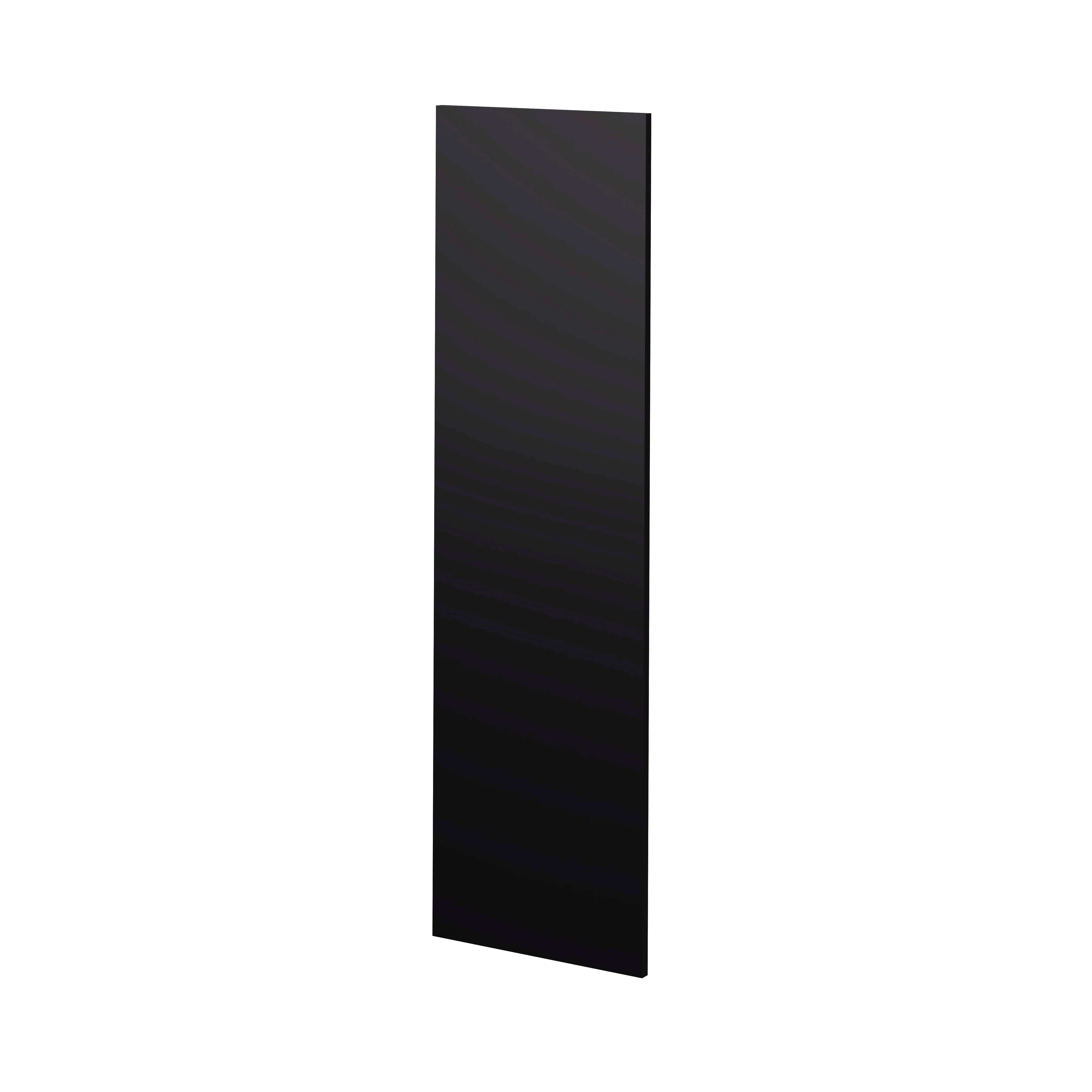 PUERTA PARA MUEBLE DE COCINA SEGOVIA NEGRO MATE PET 140X40CM - 3