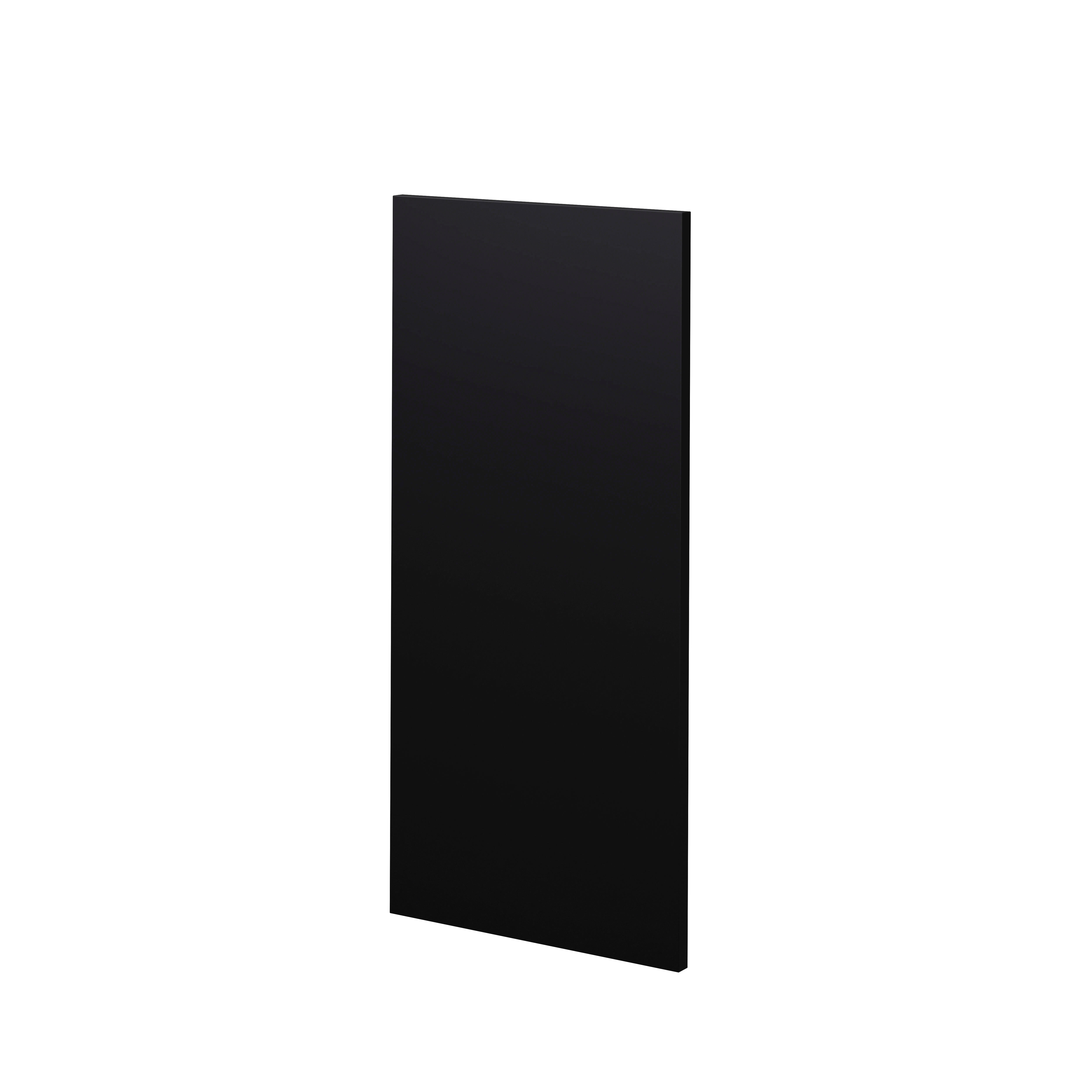 COSTADO PARA MUEBLE DE COCINA SEGOVIA NEGRO MATE PET 80X37CM - 3