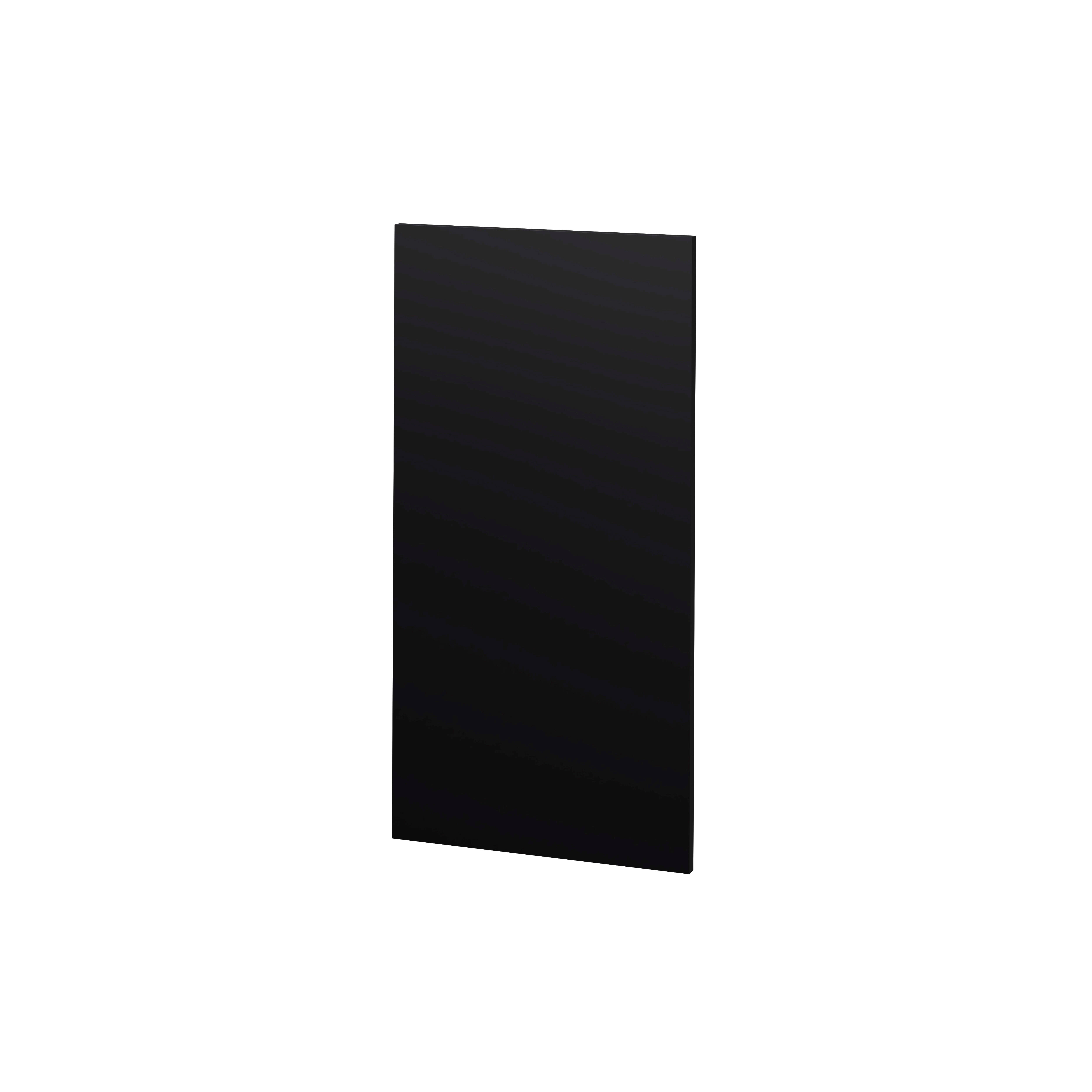 PUERTA PARA MUEBLE DE COCINA SEGOVIA NEGRO MATE PET 80X40CM - 3