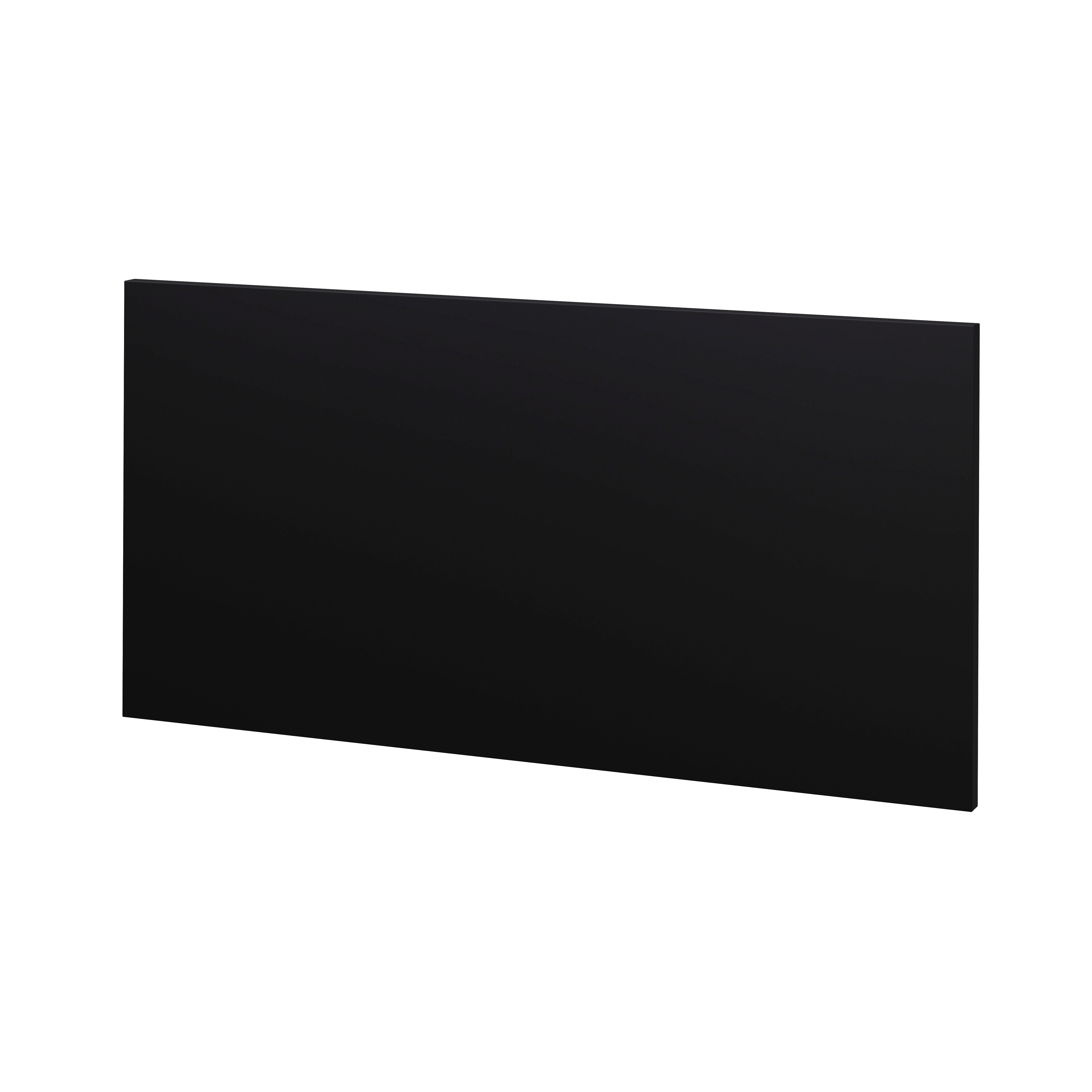 FRENTE CAJÓN PARA MUEBLE DE COCINA SEGOVIA NEGRO MATE PET 40X80CM - 3
