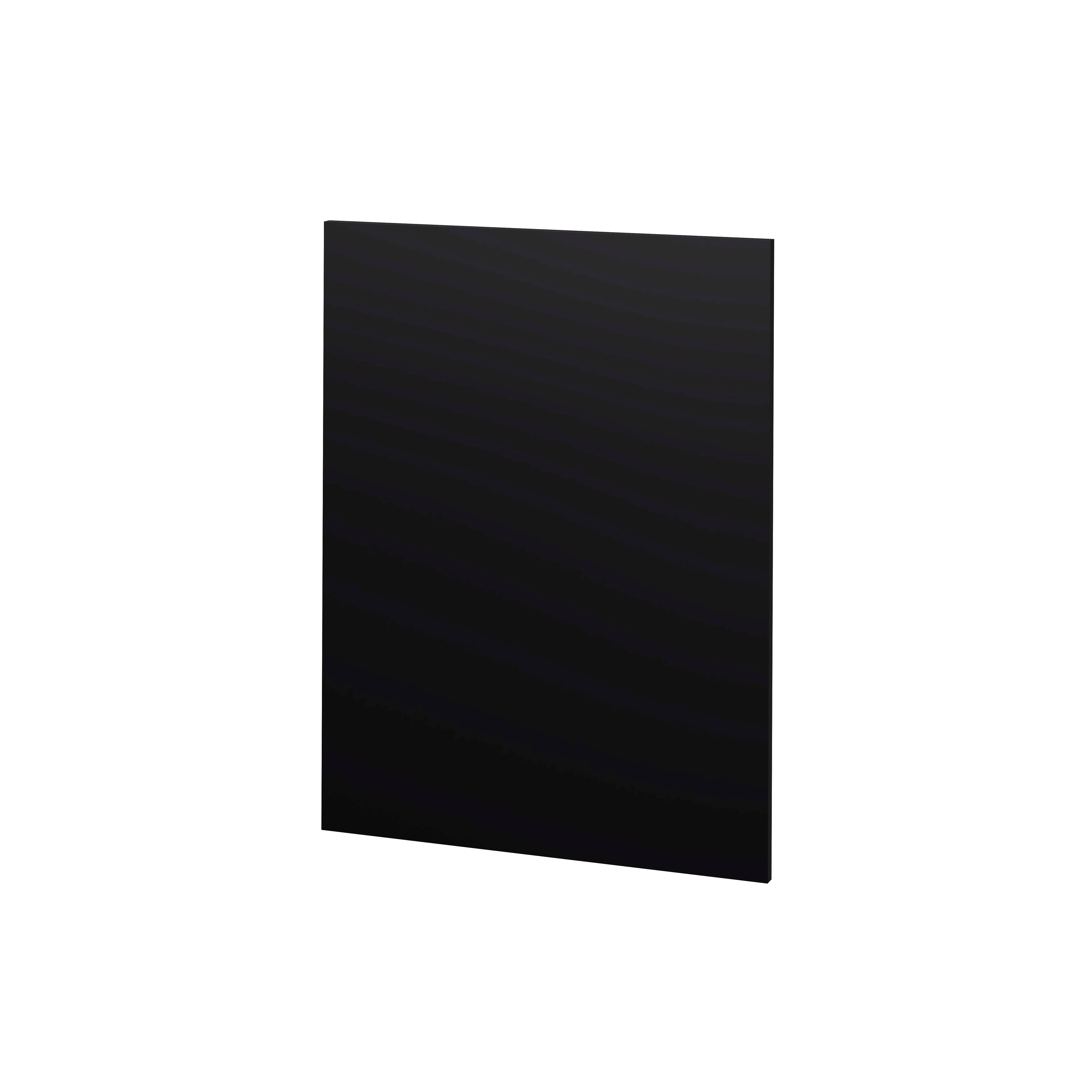 PUERTA PARA MUEBLE DE COCINA SEGOVIA NEGRO MATE PET 80X60CM - 3