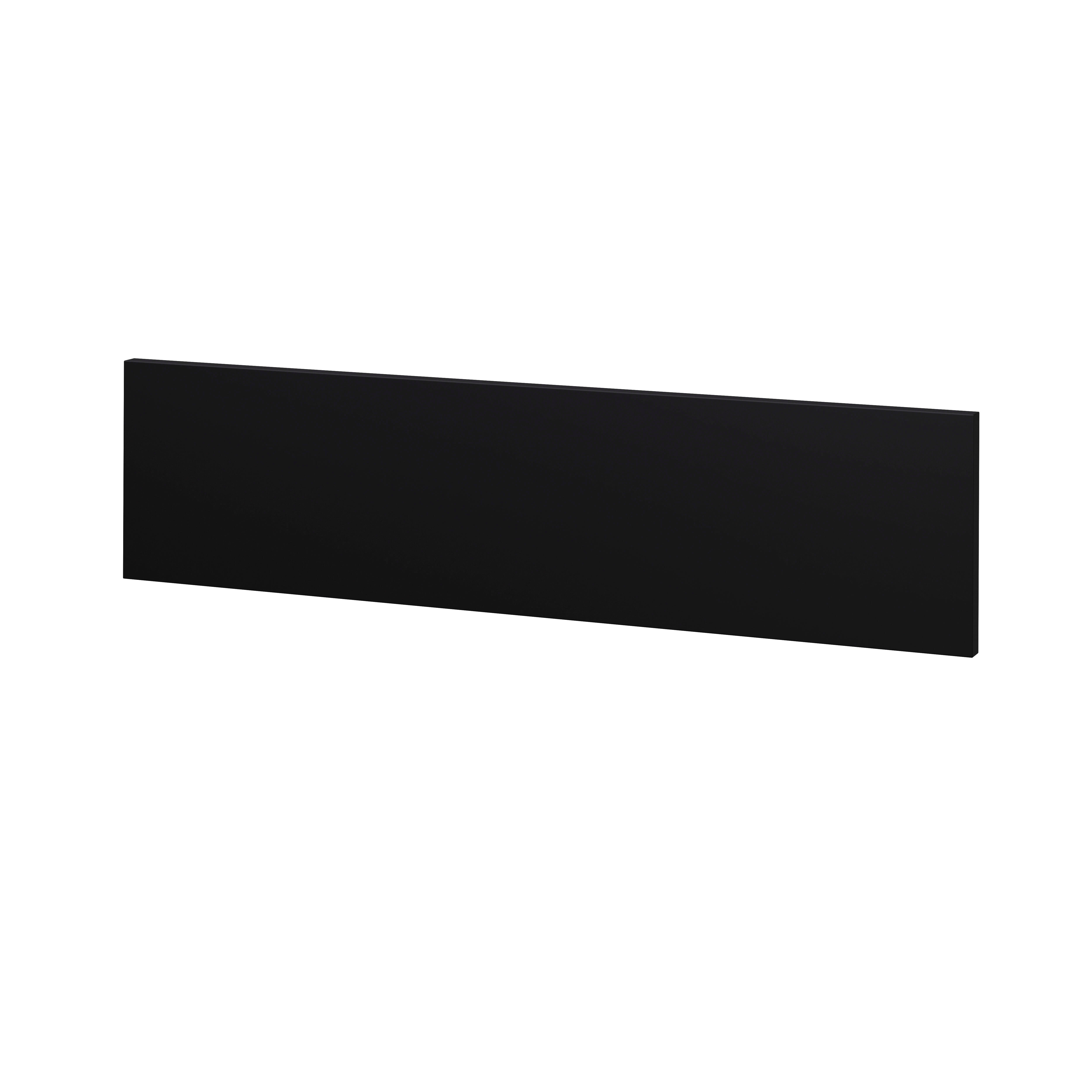 FRENTE CAJÓN PARA MUEBLE DE COCINA SEGOVIA NEGRO MATE PET 20X80CM - 3