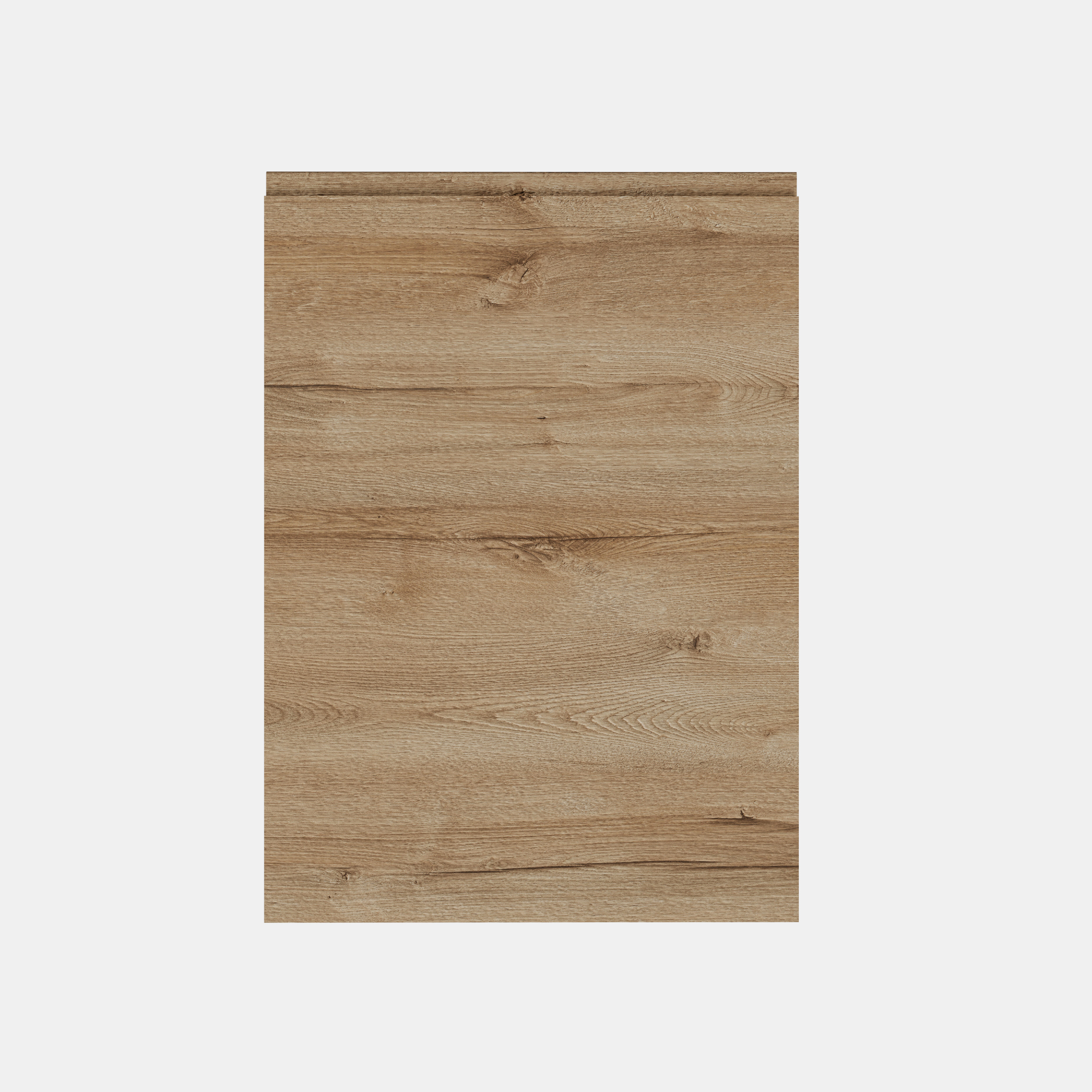 PUERTA PARA MUEBLE DE COCINA LUGO MADERA ROBLE CLARO AGLOMERADO IZQUIERDA 80X50CM - 9