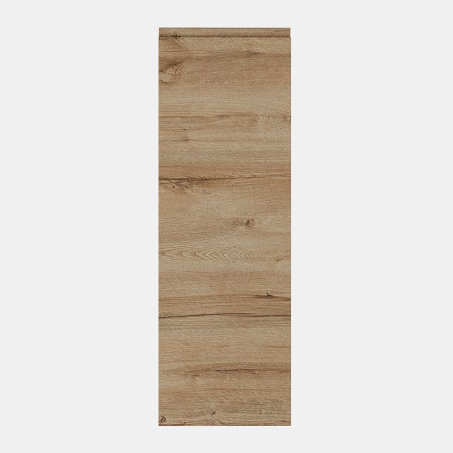 PUERTA PARA MUEBLE DE COCINA LUGO MADERA ROBLE CLARO AGLOMERADO IZQUIERDA 140X40CM