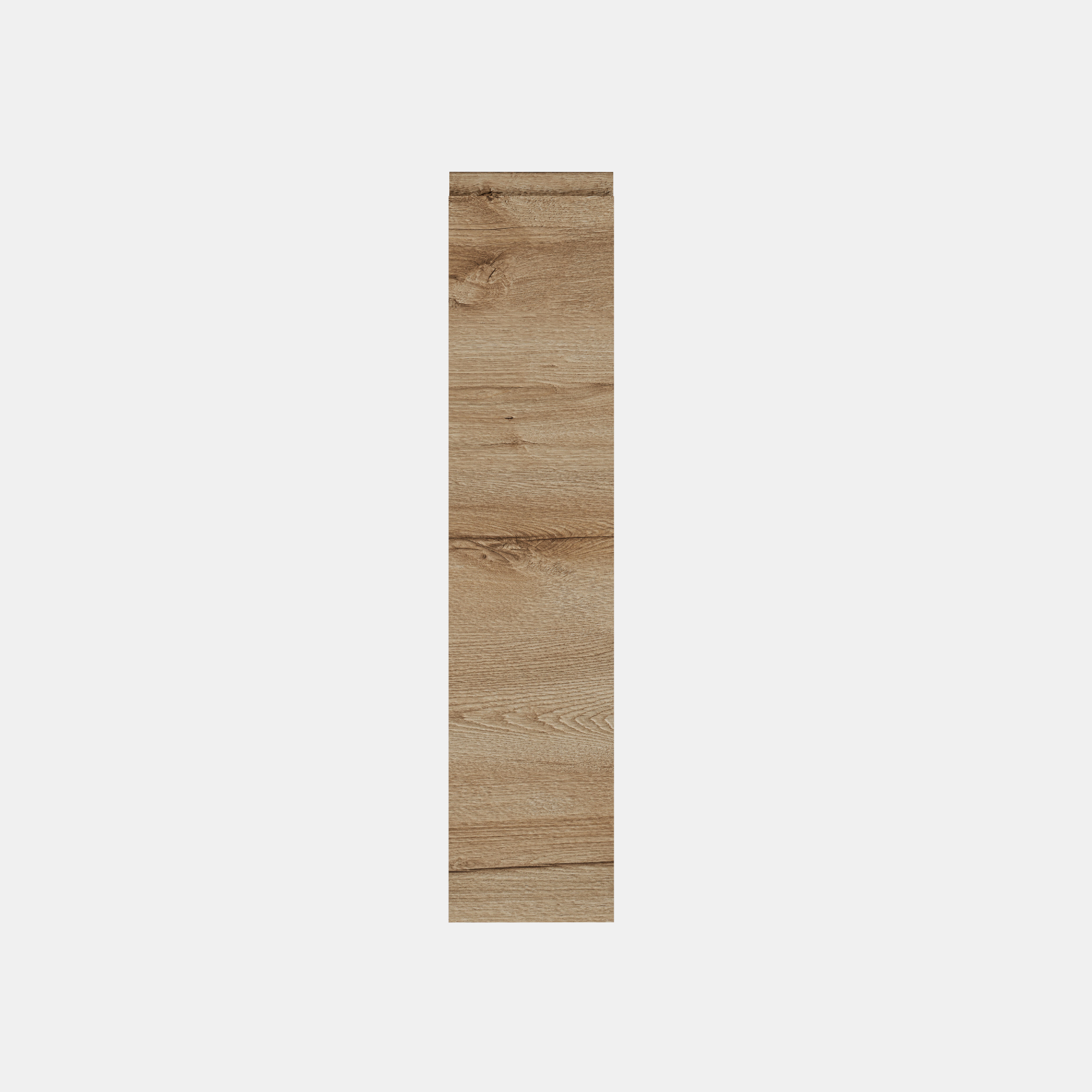 PUERTA PARA MUEBLE DE COCINA LUGO MADERA ROBLE CLARO AGLOMERADO DERECHA 80X15CM - 10