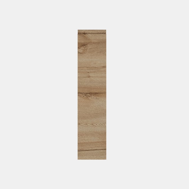 PUERTA PARA MUEBLE DE COCINA LUGO MADERA ROBLE CLARO AGLOMERADO DERECHA 80X15CM
