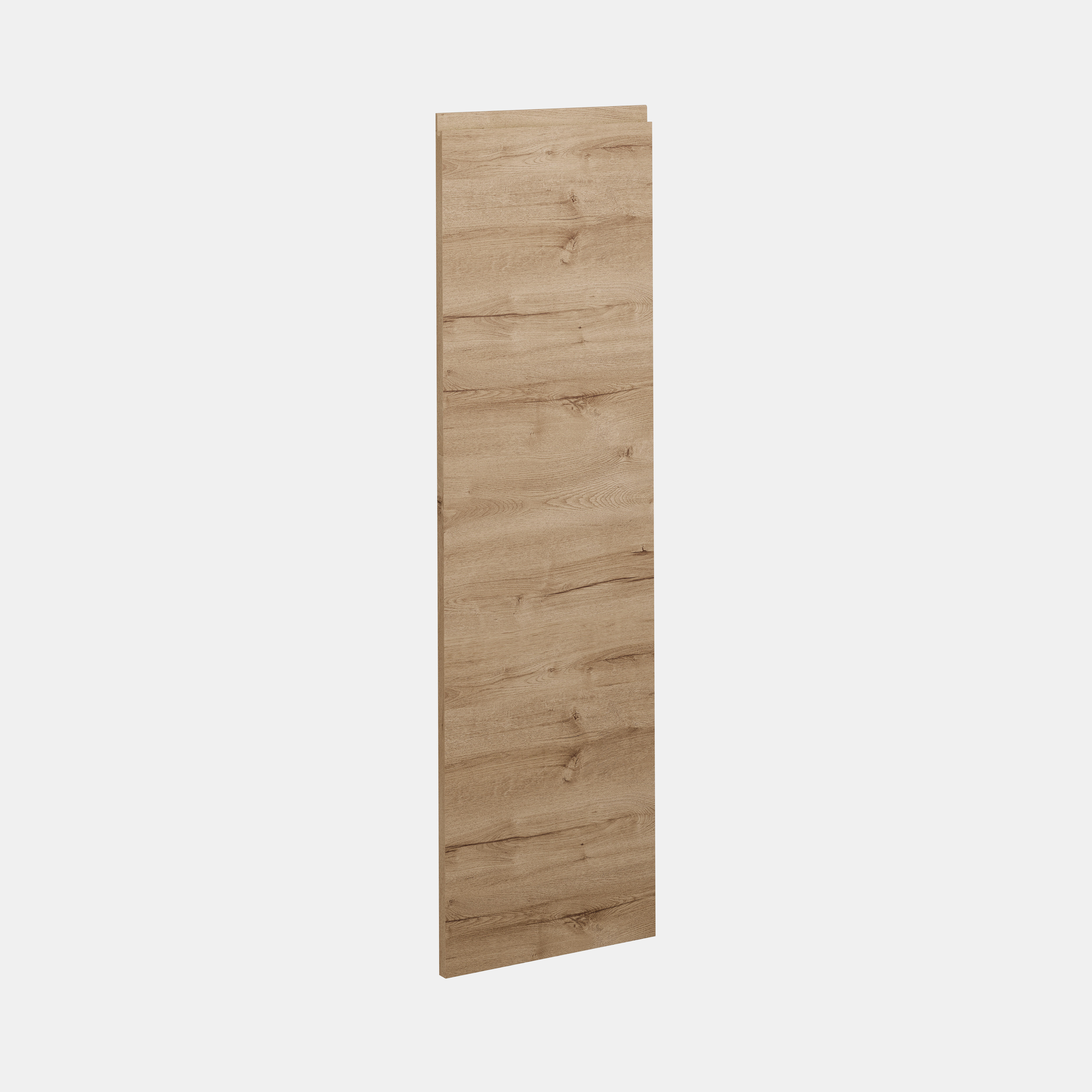 PUERTA PARA MUEBLE DE COCINA LUGO MADERA ROBLE CLARO AGLOMERADO DERECHA 140X40CM - 8