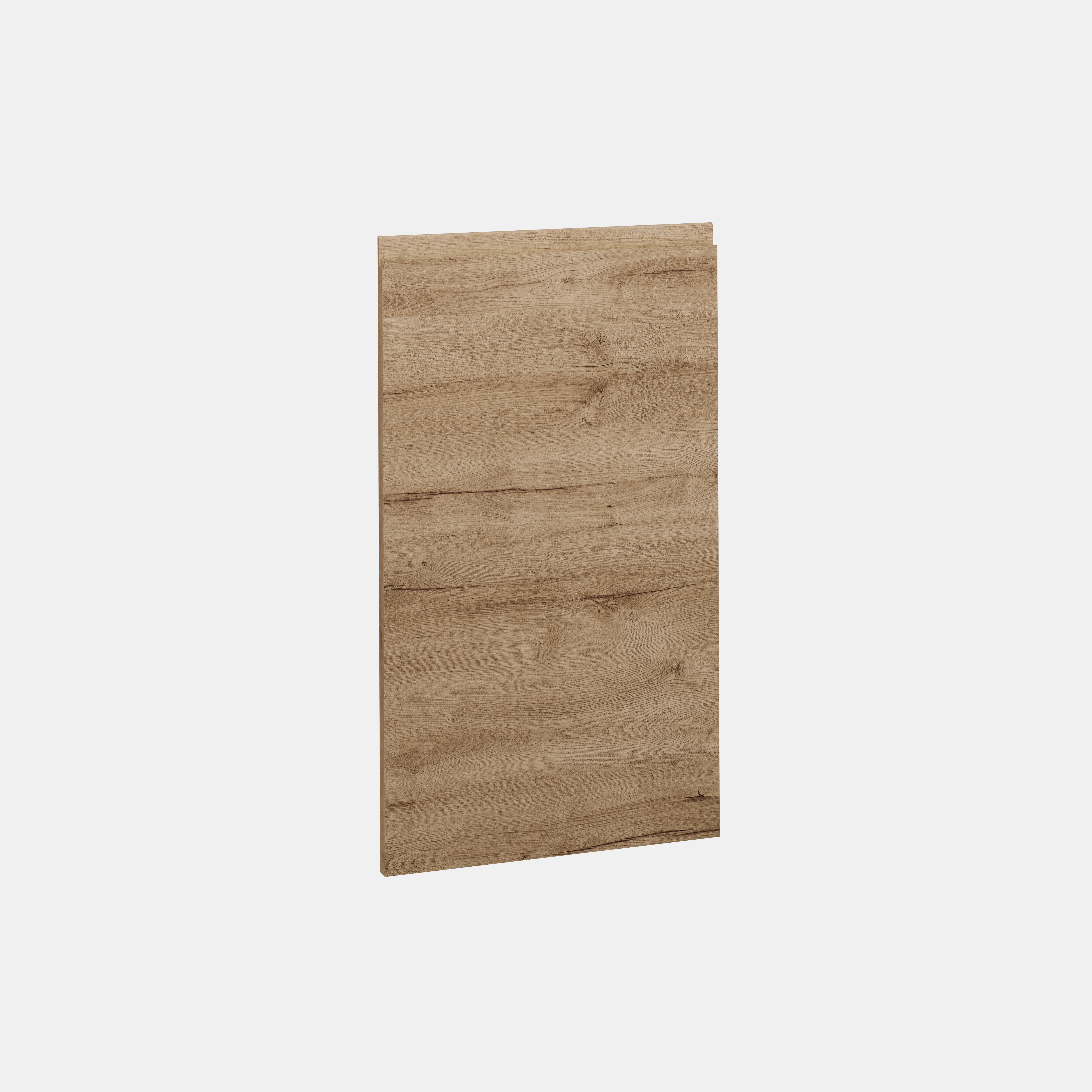 PUERTA PARA MUEBLE DE COCINA LUGO MADERA ROBLE CLARO AGLOMERADO IZQUIERDA 80X45CM - 9